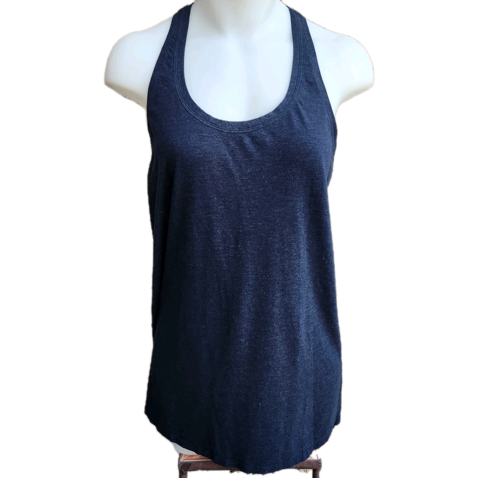 Lululemon  Basic Racerback Tank Top  Pima Cotton loose fit, Charcoal, 8