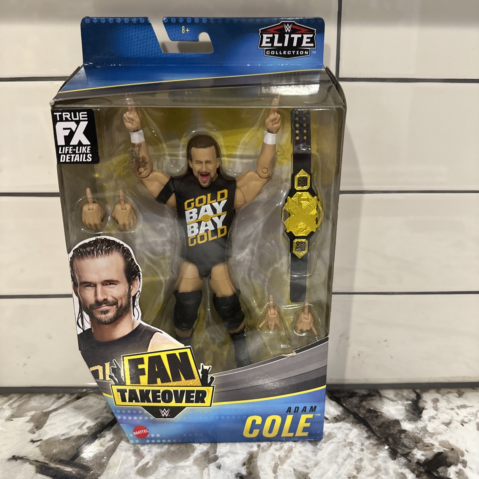 ADAM COLE WWE Elite Fan Takeover 6\