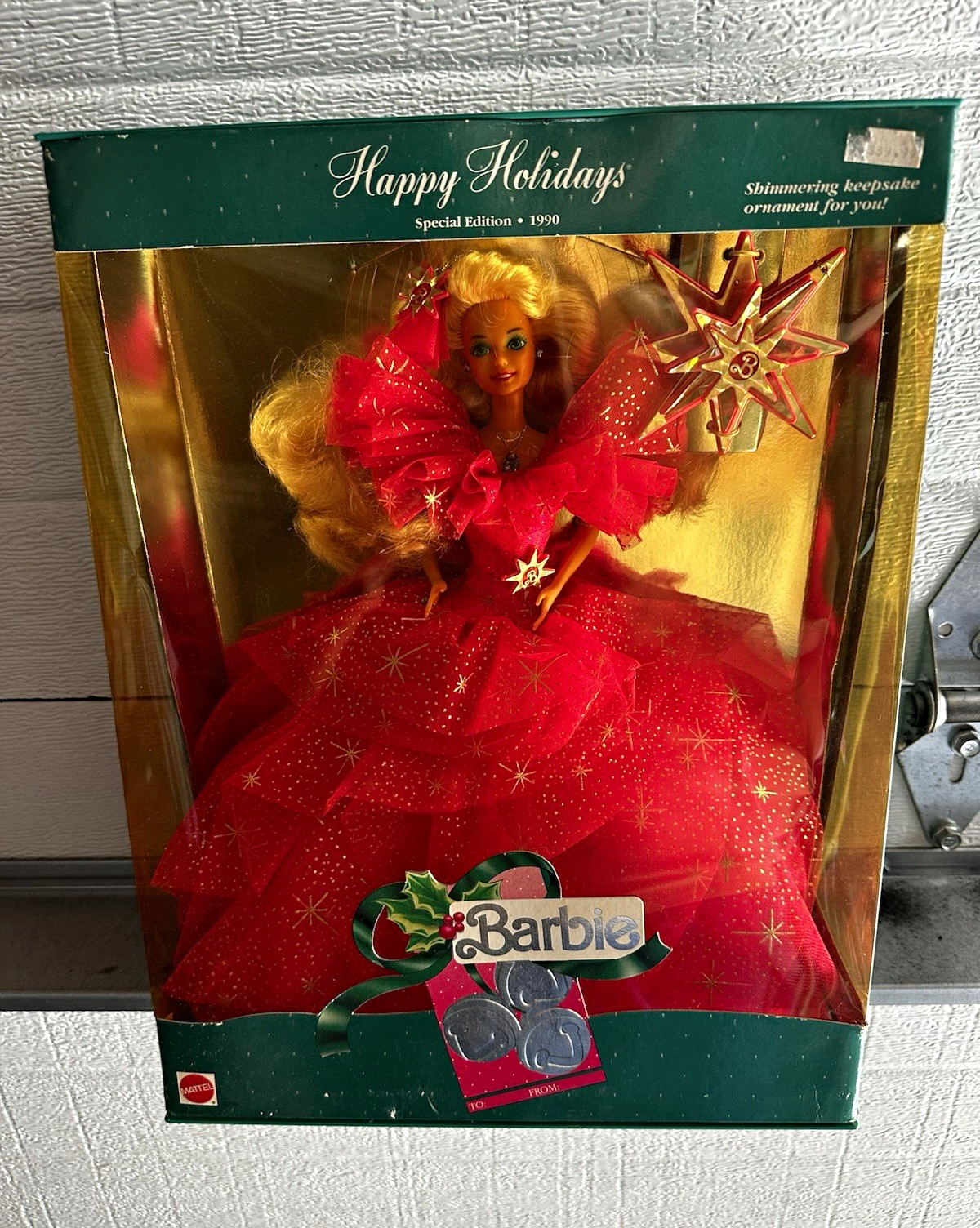 Mattel Happy Holidays Barbie 1990 Special Edition Christmas Doll 12in Unopened Mattel Happy Holidays Barbie 1990 Special Edition Christmas Doll 12in Unopened