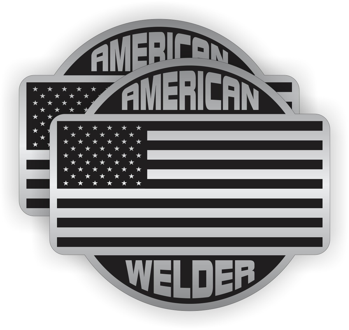 pair - American Welder Welding Helmet Stickers \\ Hard Hat Decals Labels USA pair - American Welder Welding Helmet Stickers \\ Hard Hat Decals Labels USA