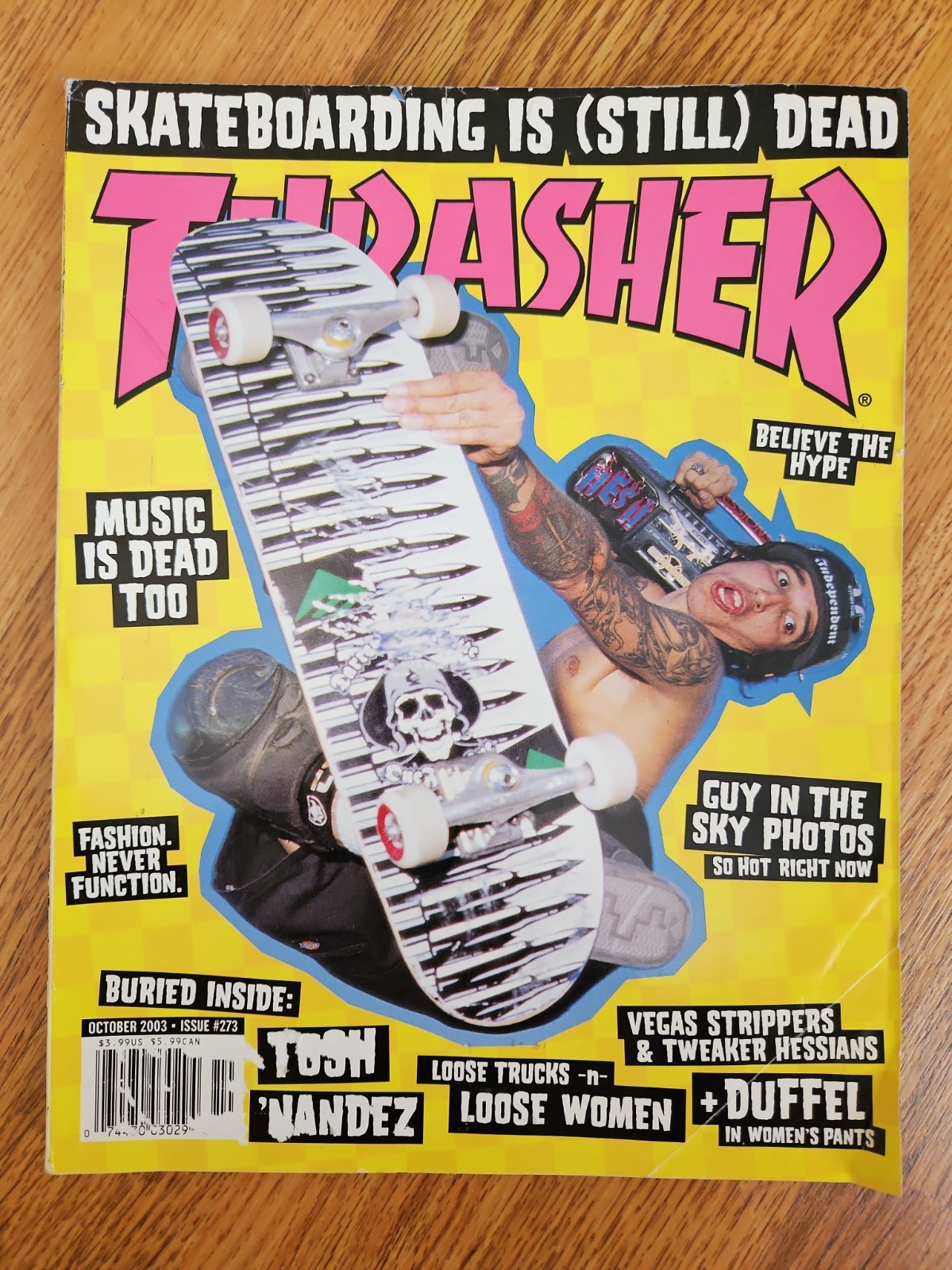 Vintage Thrasher Magazine Oct 2003 Vintage Thrasher Magazine Oct 2003