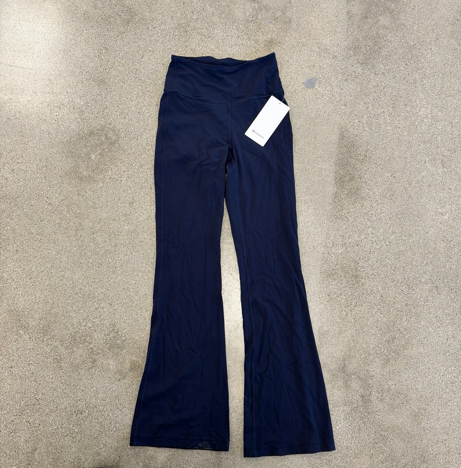 Lululemon Groove SHR Flared Pant/Legging *Regular 32.5” Navy Blue 6 NWT