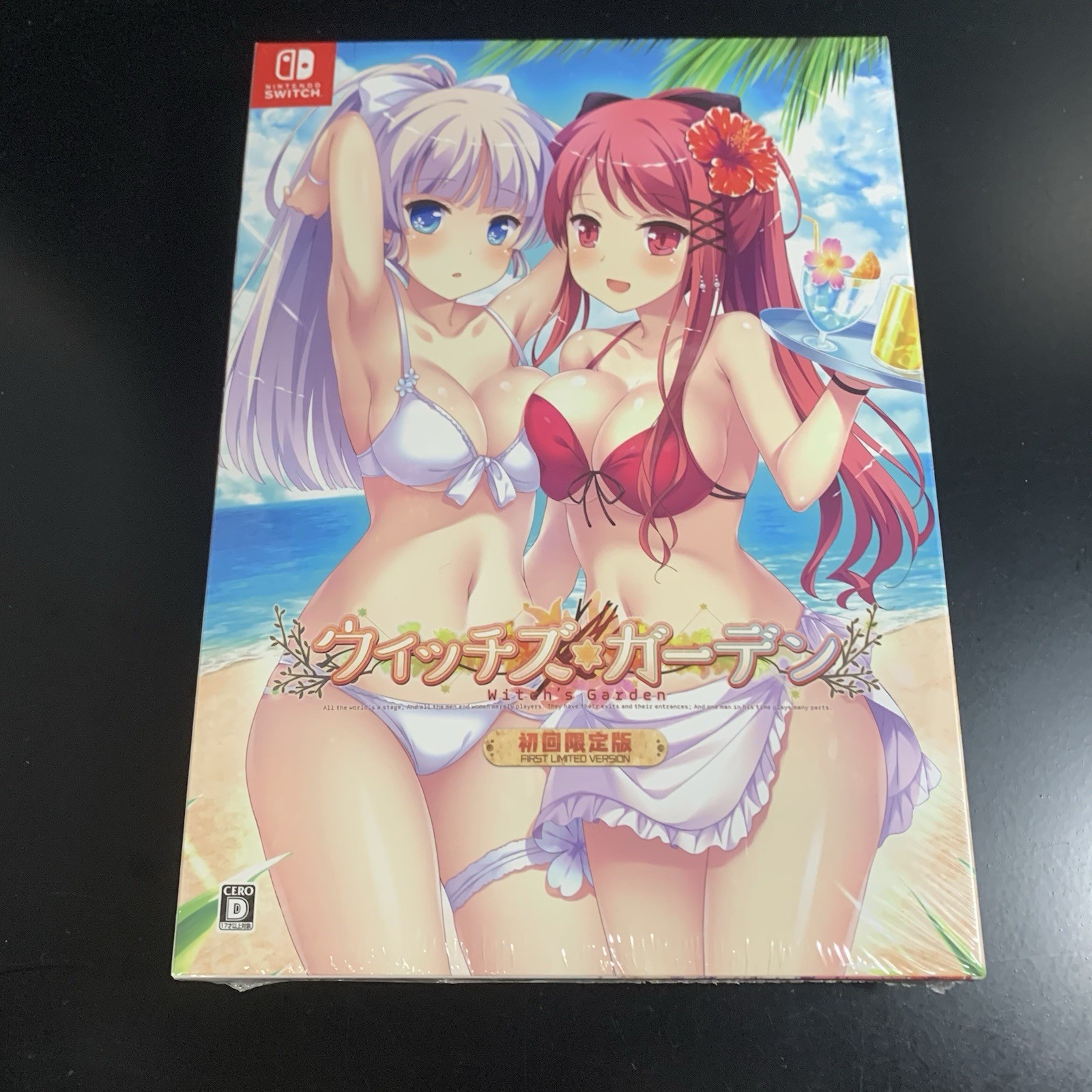 Unopened SW Witch\'s Garden Limited Edition Nintendo Switch ARES Inc Sealed
