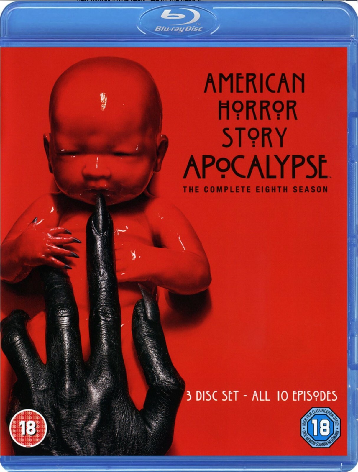 AMERICAN HORROR STORY Season 8 APOCALYPSE Blu-Ray BRAND NEW (USA Compatible)