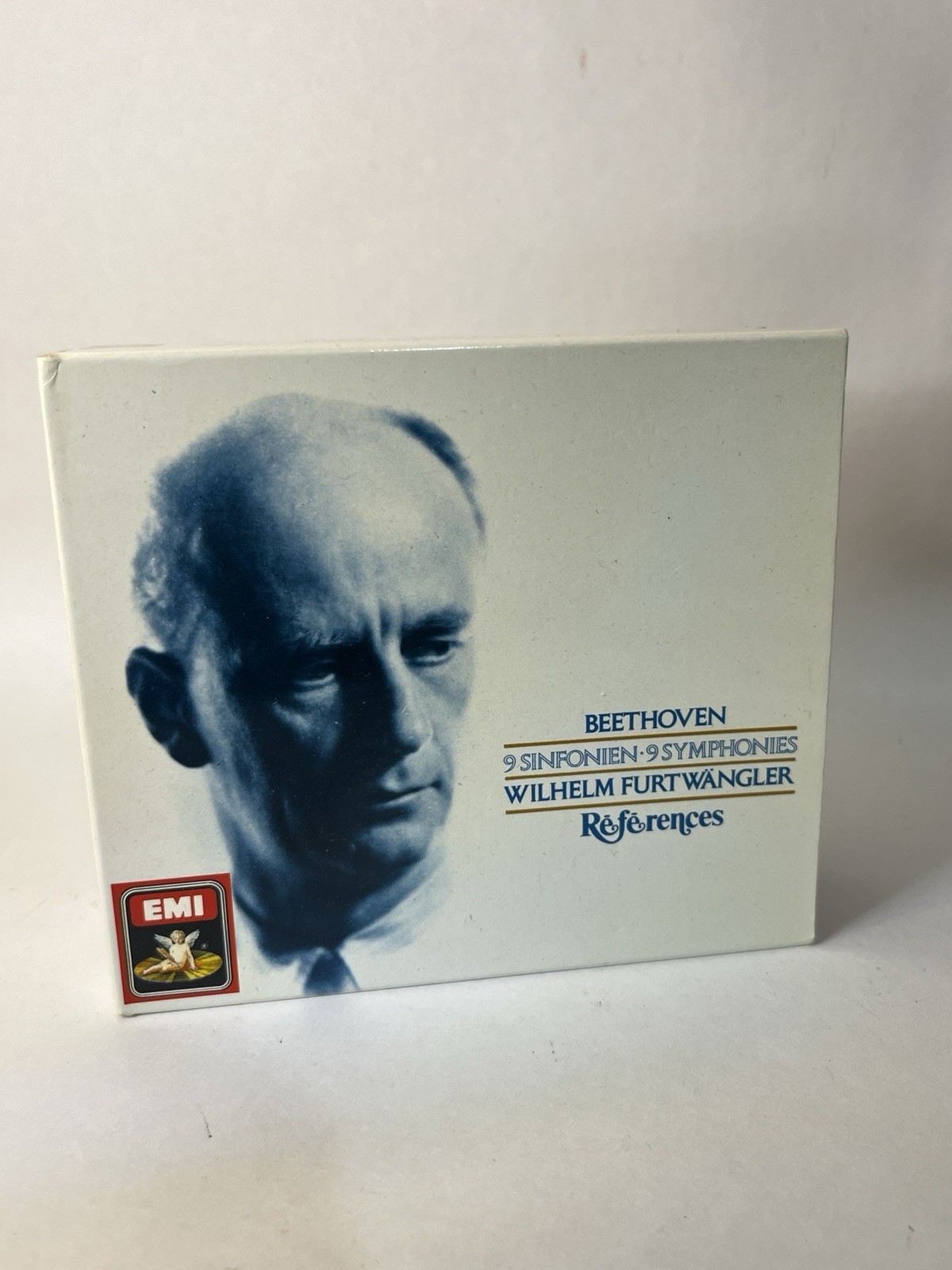 Wilhelm Furtwängler Beethoven 9 Symphonies 5xCD Mono Comp Box Set 1989 NM/VG+ Wilhelm Furtwängler Beethoven 9 Symphonies 5xCD Mono Comp Box Set 1989 NM/VG+