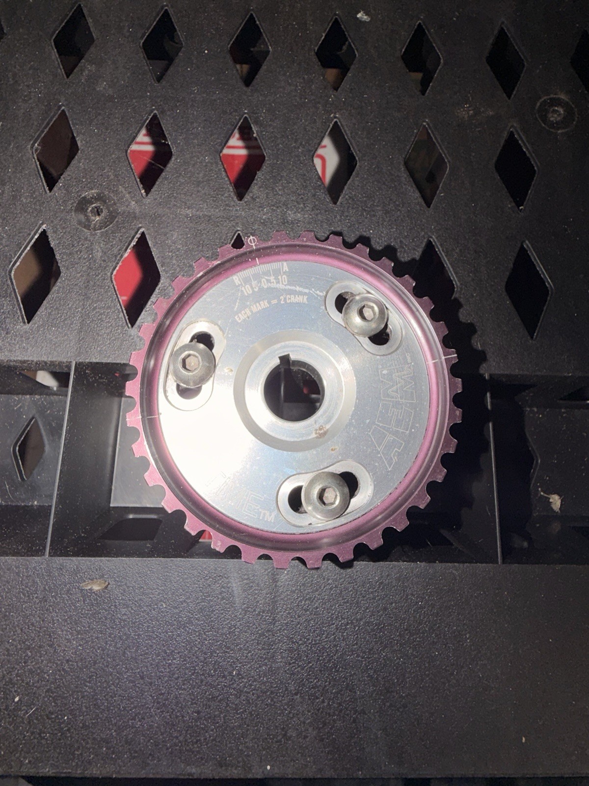 AEM Adjustable Cam Gear Purple Honda Acura Civic Integra AEM Adjustable Cam Gear Purple Honda Acura Civic Integra