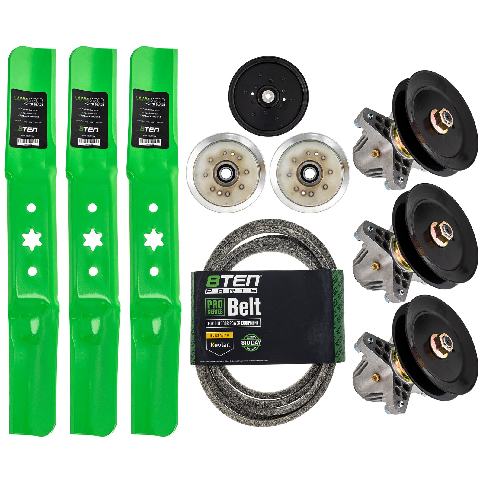 8TEN Deck Rebuild Kit Cub Cadet RZT L54 LX SX S54 ZT1 ZT2 942-05056A 54 Inch