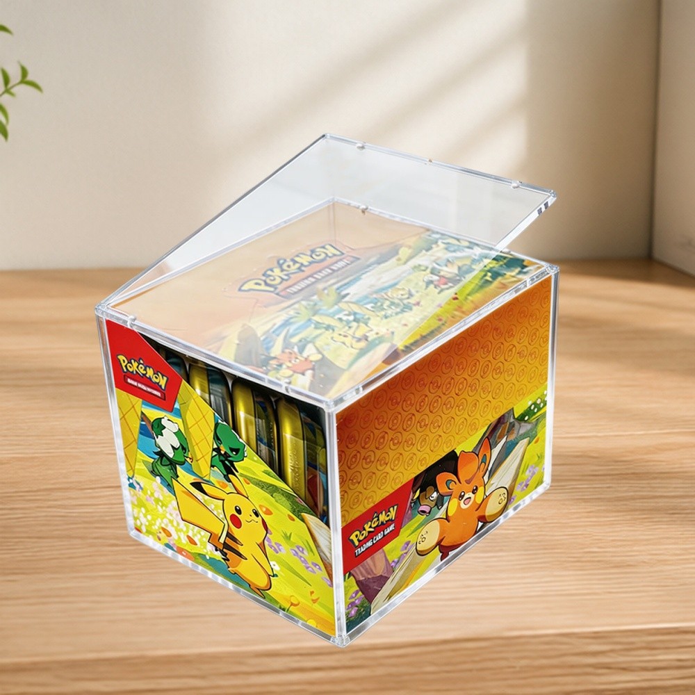 Acrylic Display Case for Pokémon Mini tin (10 Tin Retail Case)-US Stock