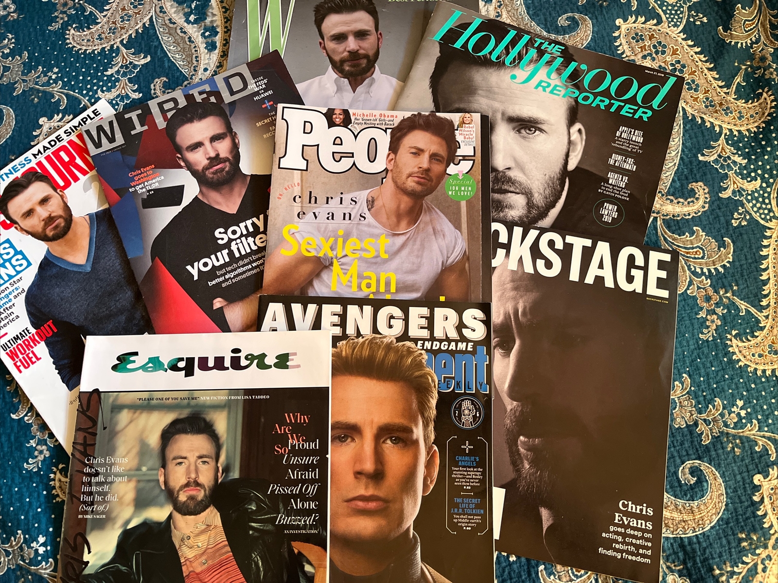 Chris Evans Magazine Bundle Chris Evans Magazine Bundle