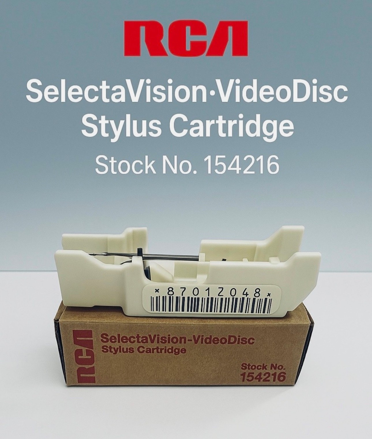 (4 Pieces) RCA SelectaVision VideoDisc Stylus Cartridge Stock # 154216 Defective