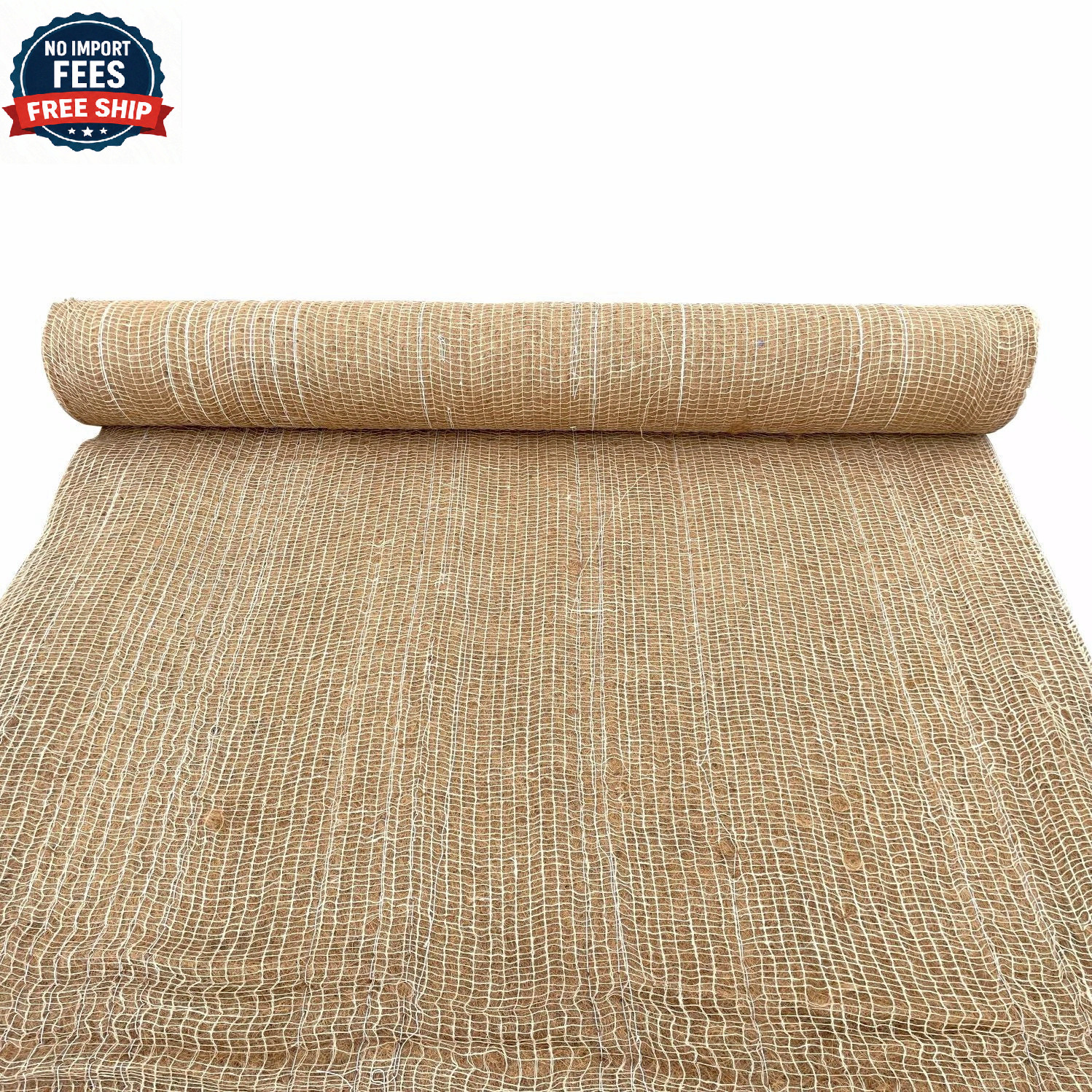 Sandbaggy Coconut Erosion Control Blanket - Steep Slopes (1:1), Soil Retention