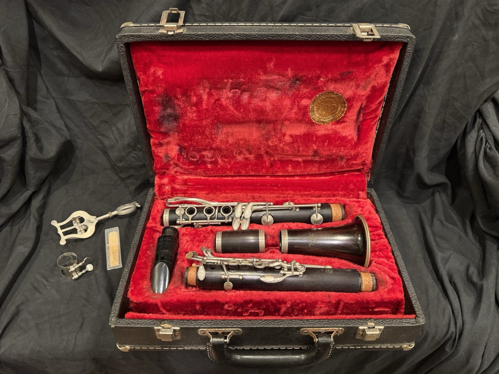Vintage Linton Model 8 Soprano Clarinet with Hard Case Vintage Linton Model 8 Soprano Clarinet with Hard Case