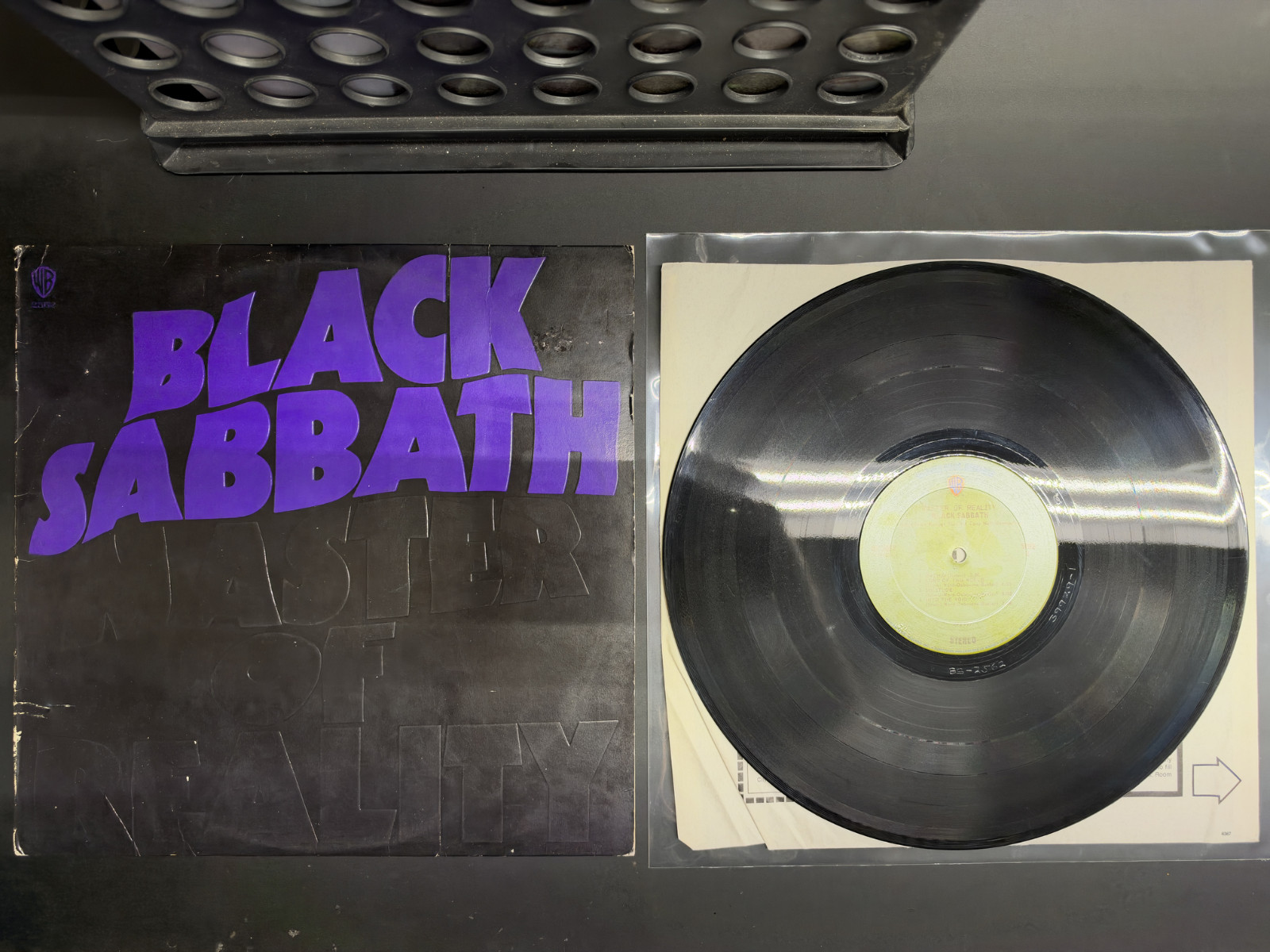 Black Sabbath, MASTER OF REALITY, 1971, WB Records, BS 2562 Black Sabbath, MASTER OF REALITY, 1971, WB Records, BS 2562