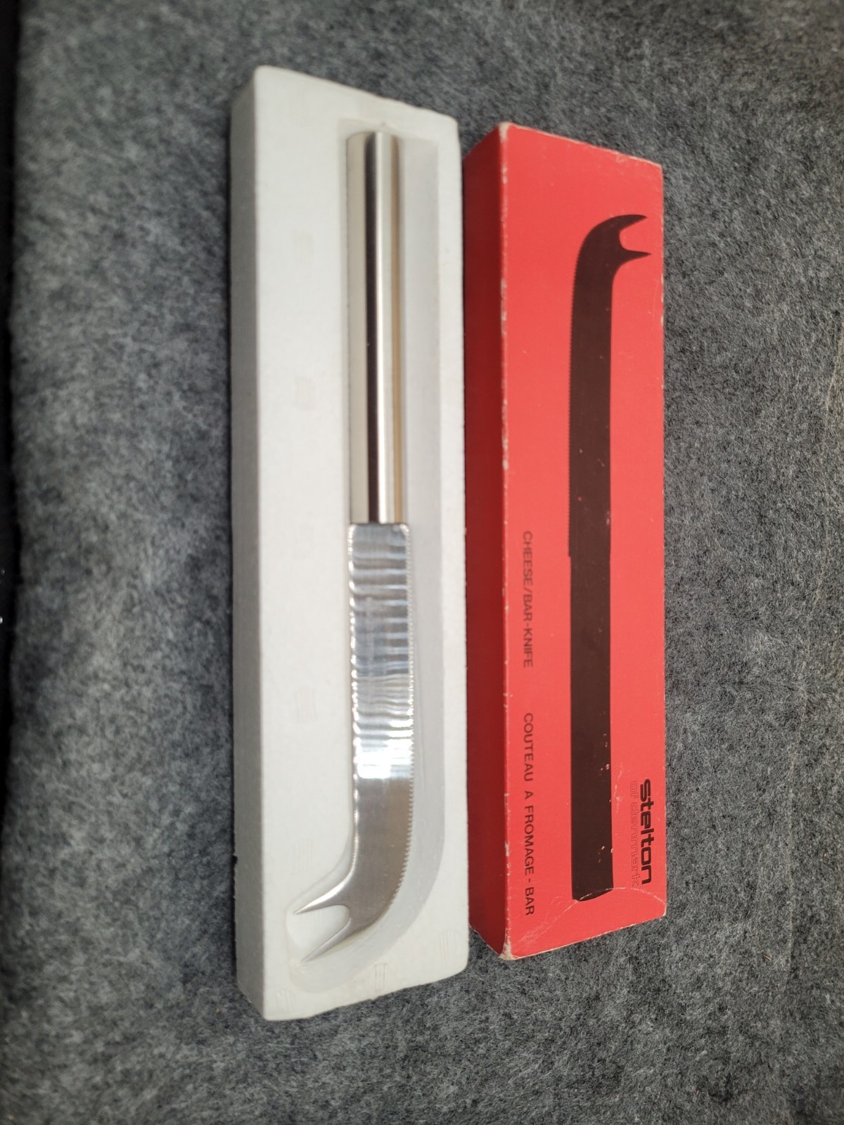 Stelton Cheese/Bar Knife stainless steel excelent condition VINTAGE NOS 1960s