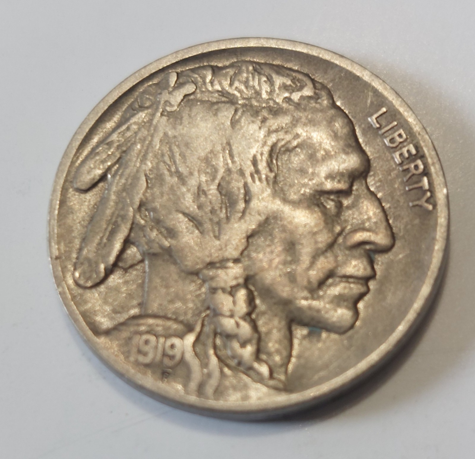 1919 D BUFFALO NICKEL EXTRA FINE 1919 D BUFFALO NICKEL EXTRA FINE