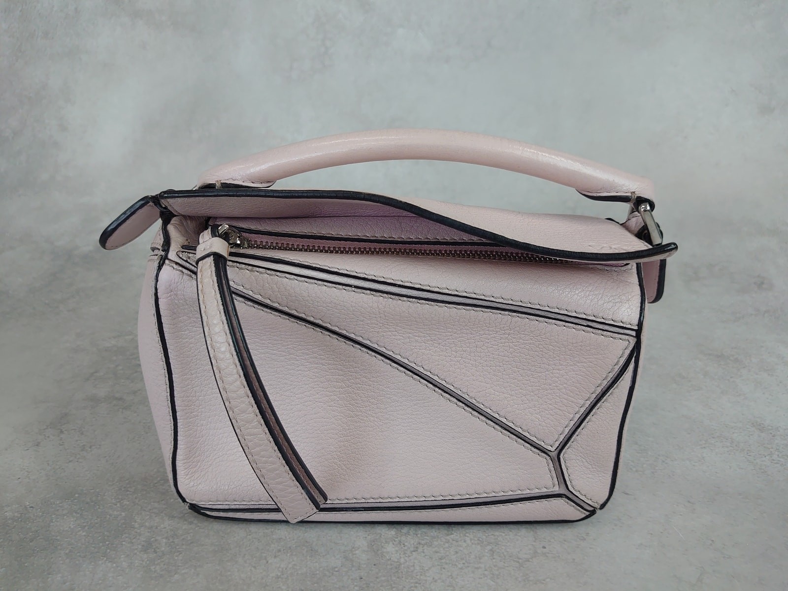 LOEWE Puzzle bag mini pink 2WAY bag AUTHENTIC