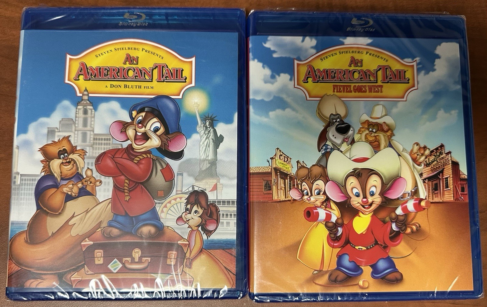 Don Bluth’s An American Tail 1 and 2 (1/2) [Blu-ray] New/Sealed