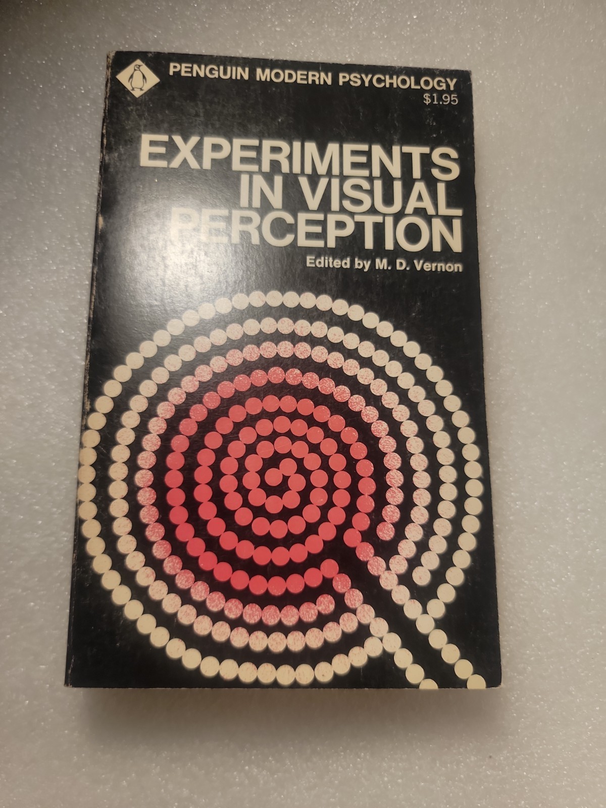 Experiments in Visual Perception (M. D. Vernon - 1966) Penguin Modern Psychology
