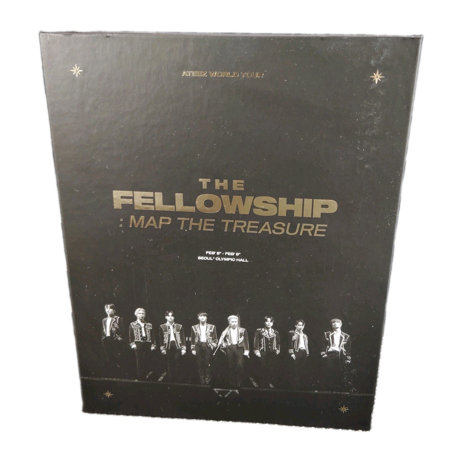 ATEEZ WORLD TOUR DVD THE FELLOWSHIP MAP THE TREASURE DVD GC ATEEZ WORLD TOUR DVD THE FELLOWSHIP MAP THE TREASURE DVD GC