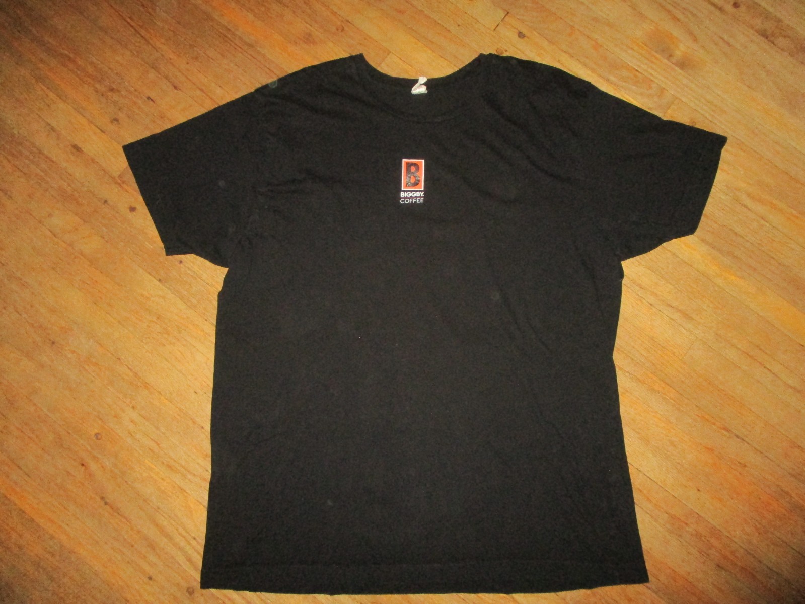 BIGGBY COFFEE T SHIRT Coffeehouse Formerly Beaners Black Adult XL BIGGBY COFFEE T SHIRT Coffeehouse Formerly Beaners Black Adult XL