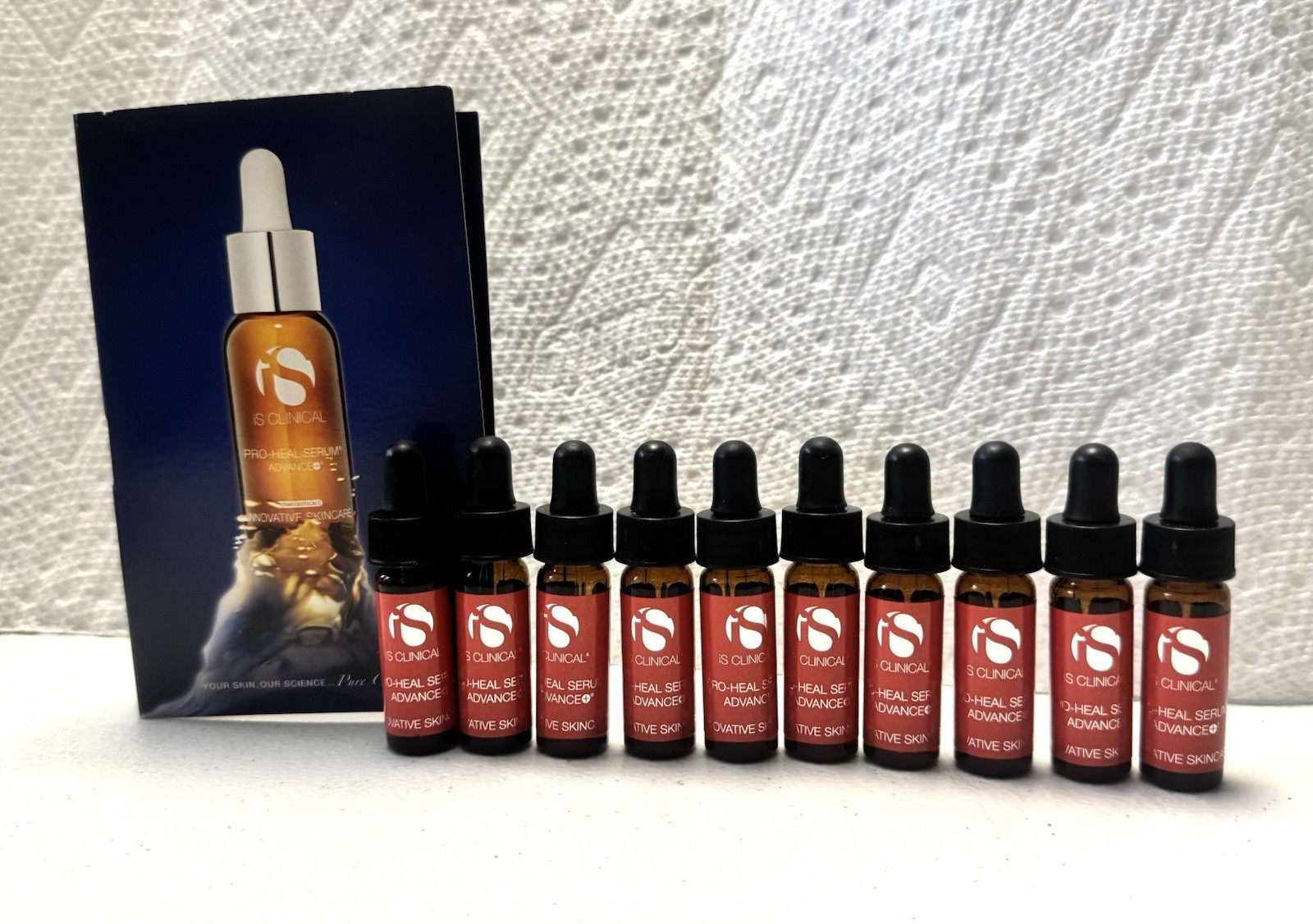 10x iS Clinical Pro-Heal Serum Advance+ Restorative, Travel 3.75ml ea=full Size+