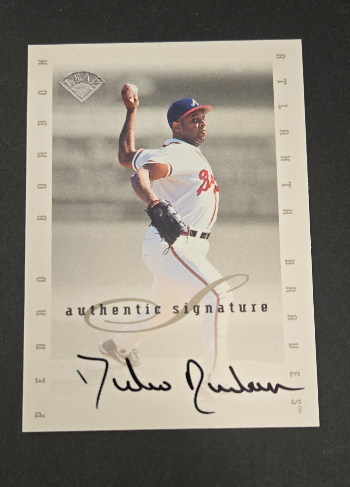 1996 Leaf Signature Series - Signatures Update Pedro Borbon Jr. (AU) 1996 Leaf Signature Series - Signatures Update Pedro Borbon Jr. (AU)