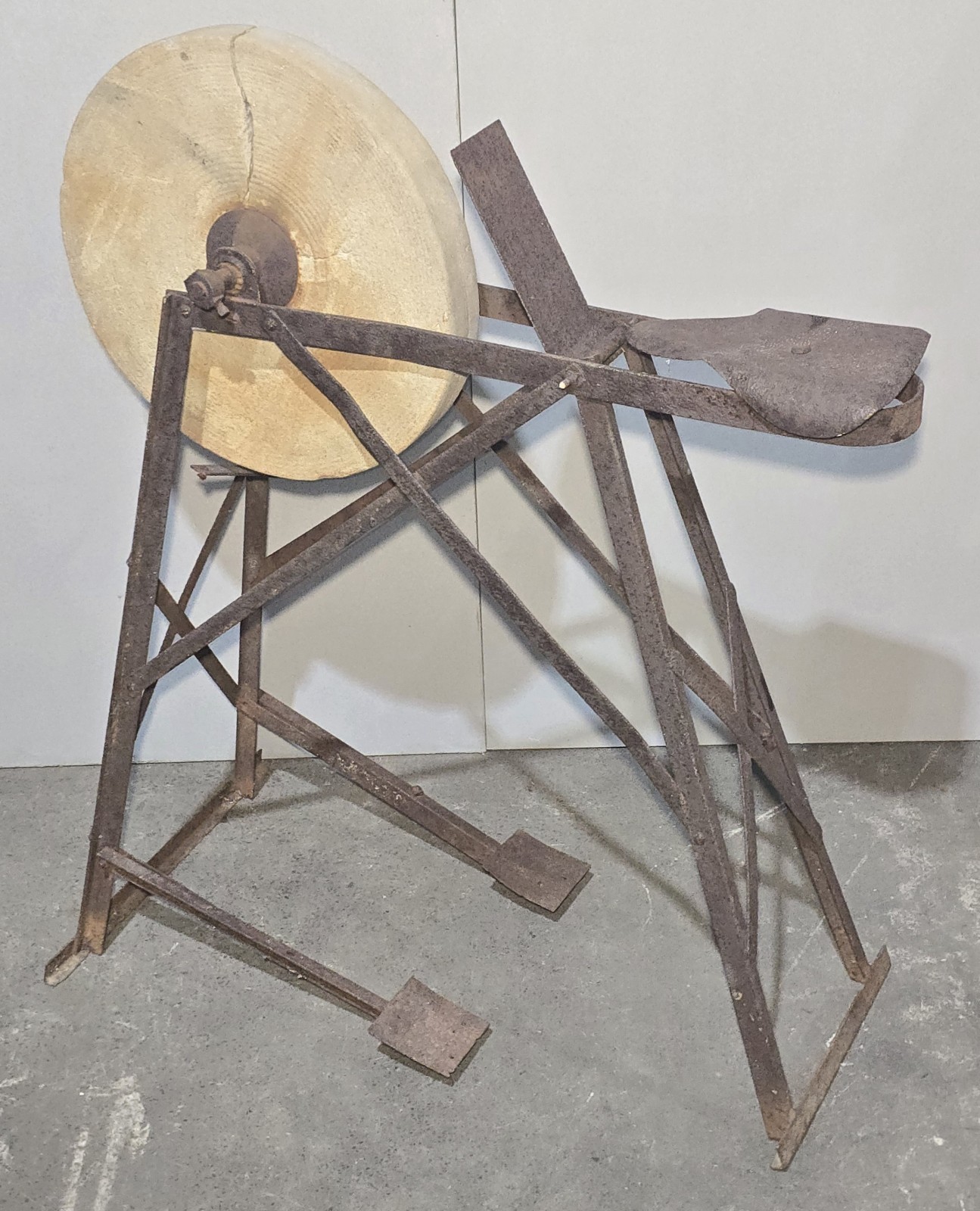 Antique Pedal Forged Iron Frame 17\