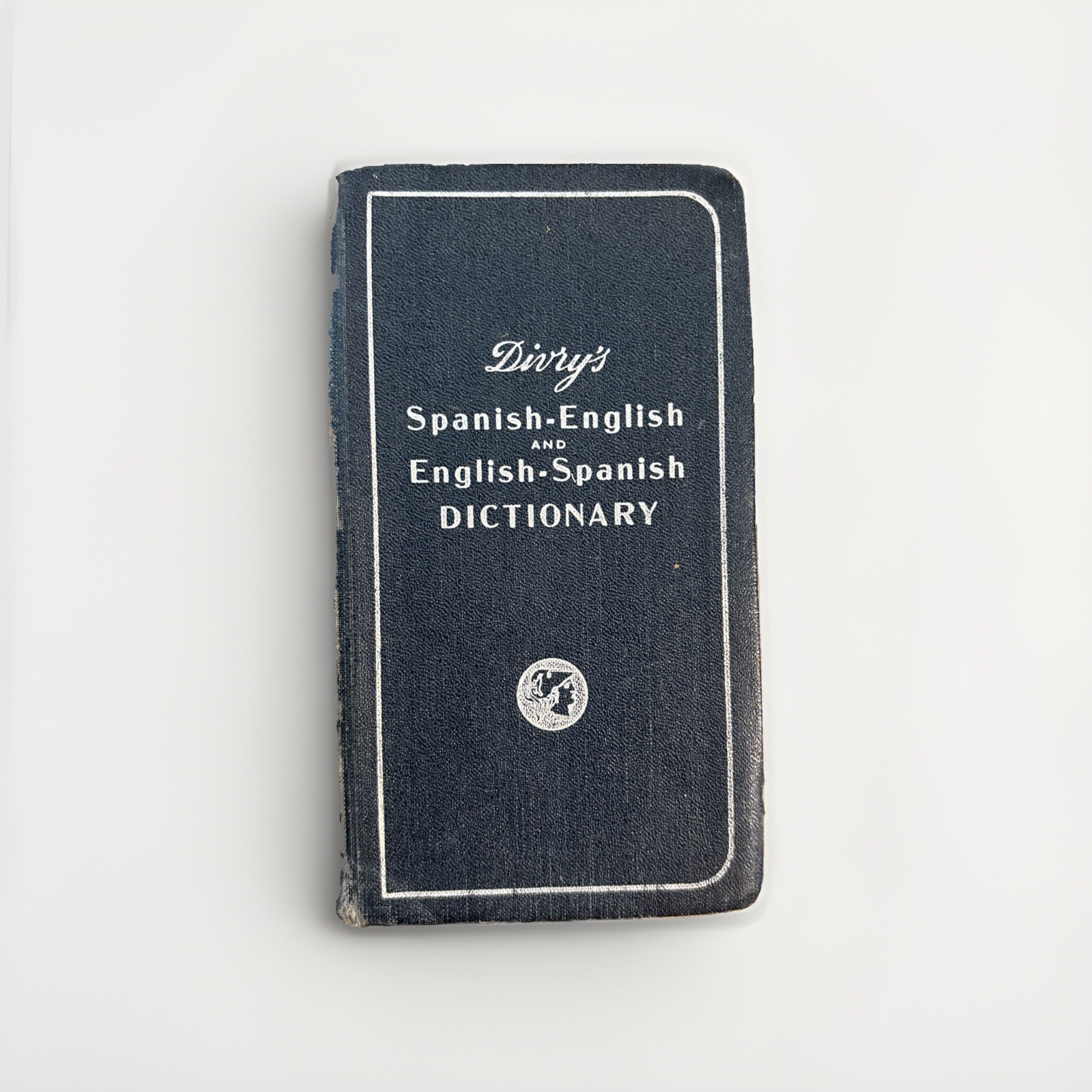 Vintage 1947 Divry\'s Spanish - English & English -Spanish Dictionary D. C. Divry Vintage 1947 Divry\'s Spanish - English & English -Spanish Dictionary D. C. Divry
