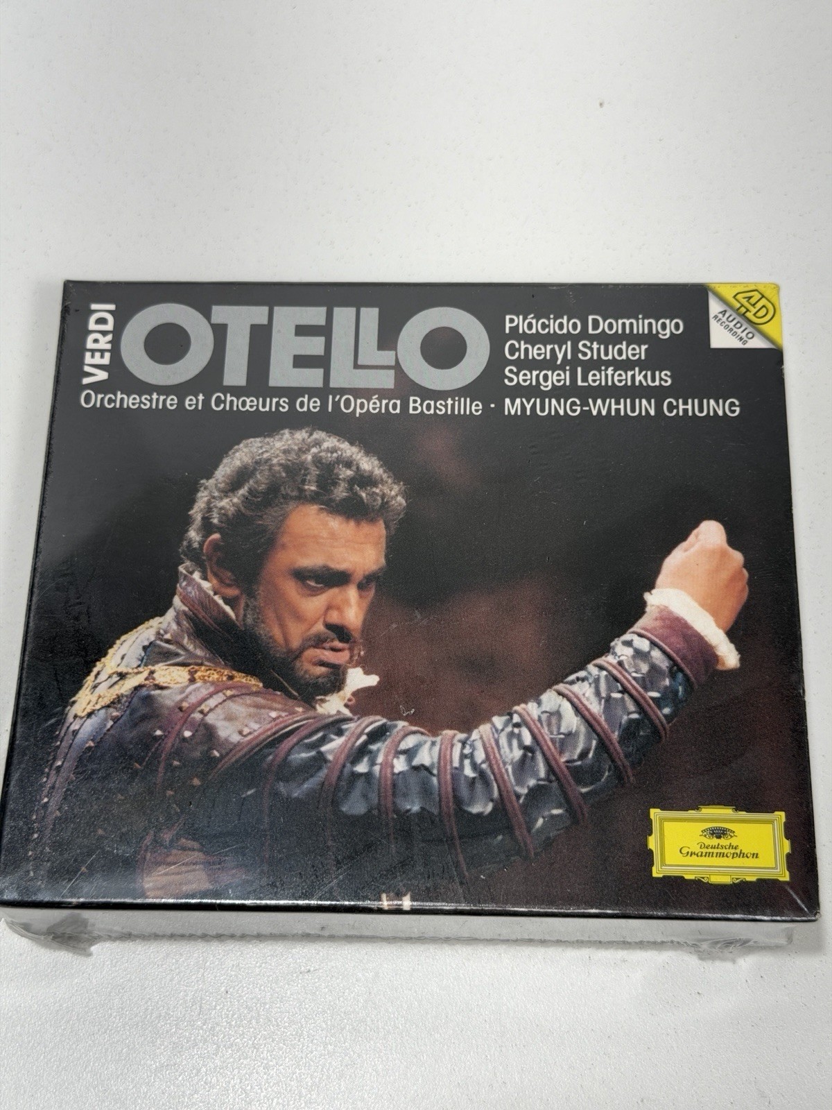 Giuseppe Verdi Otello by Plácido Domingo (CD, 1994) Opera Factory Sealed Giuseppe Verdi Otello by Plácido Domingo (CD, 1994) Opera Factory Sealed