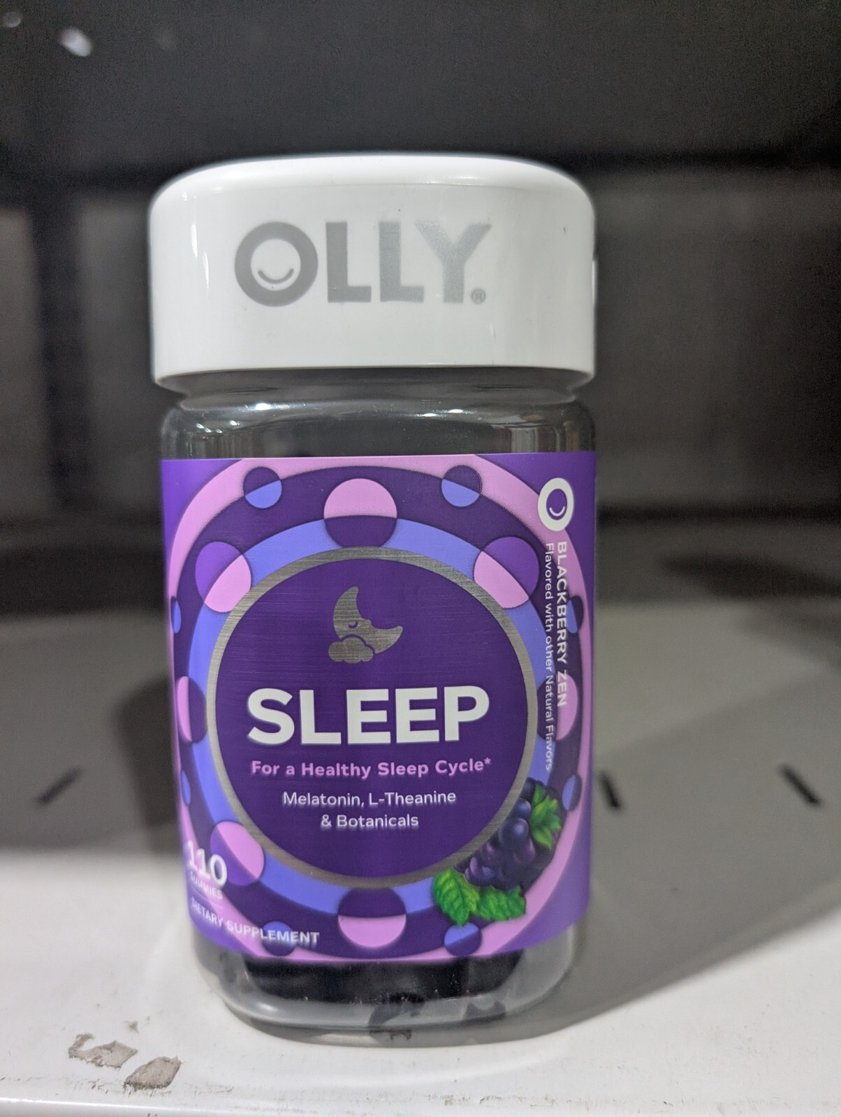 Olly Sleep Gummies 110ct Blackberry Flavor  Exp 1/2026
