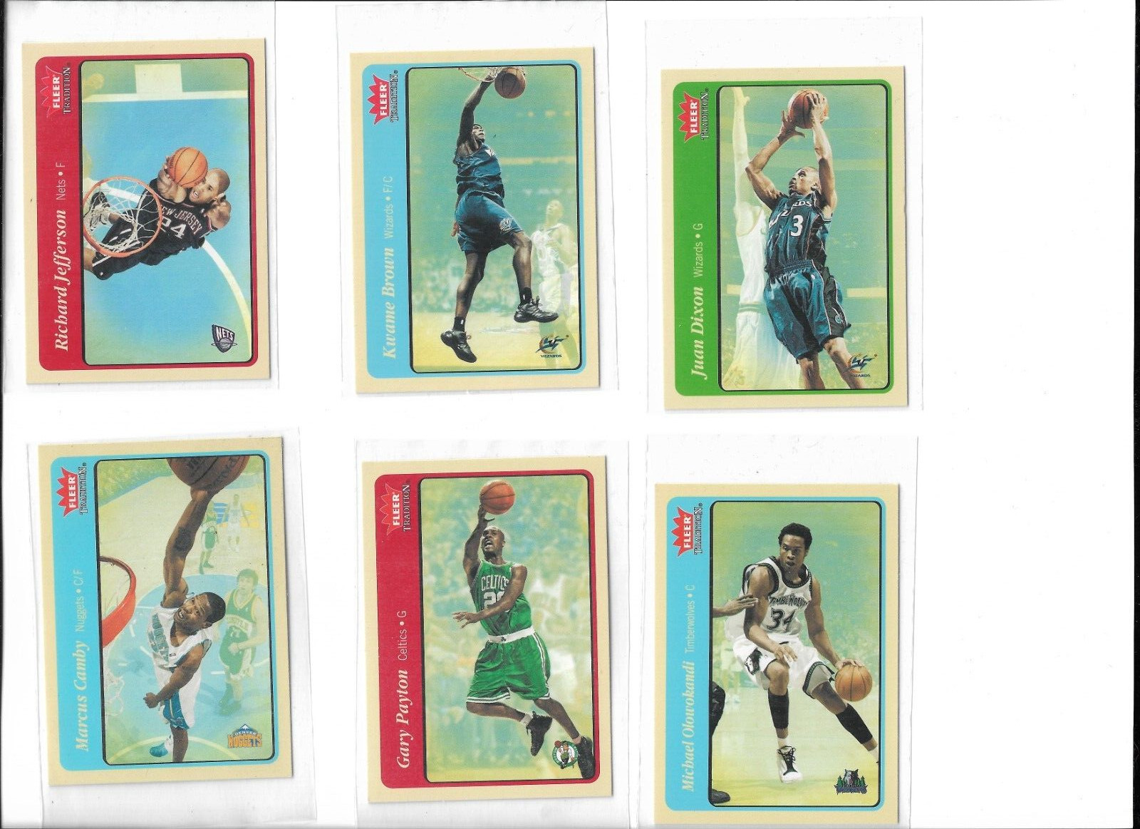 Vintage lot of 10 Fleer 2004 - 2005 Basketball Cards Vintage lot of 10 Fleer 2004 - 2005 Basketball Cards