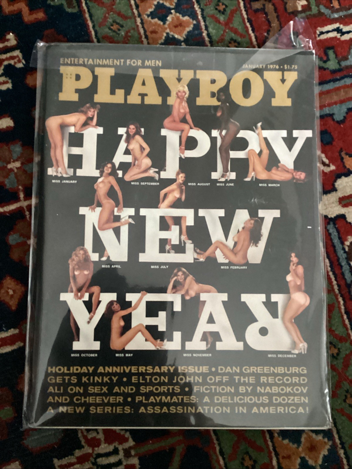 Playboy Magazine— January 1976-  Centerfold Intact- Pristine Condition 