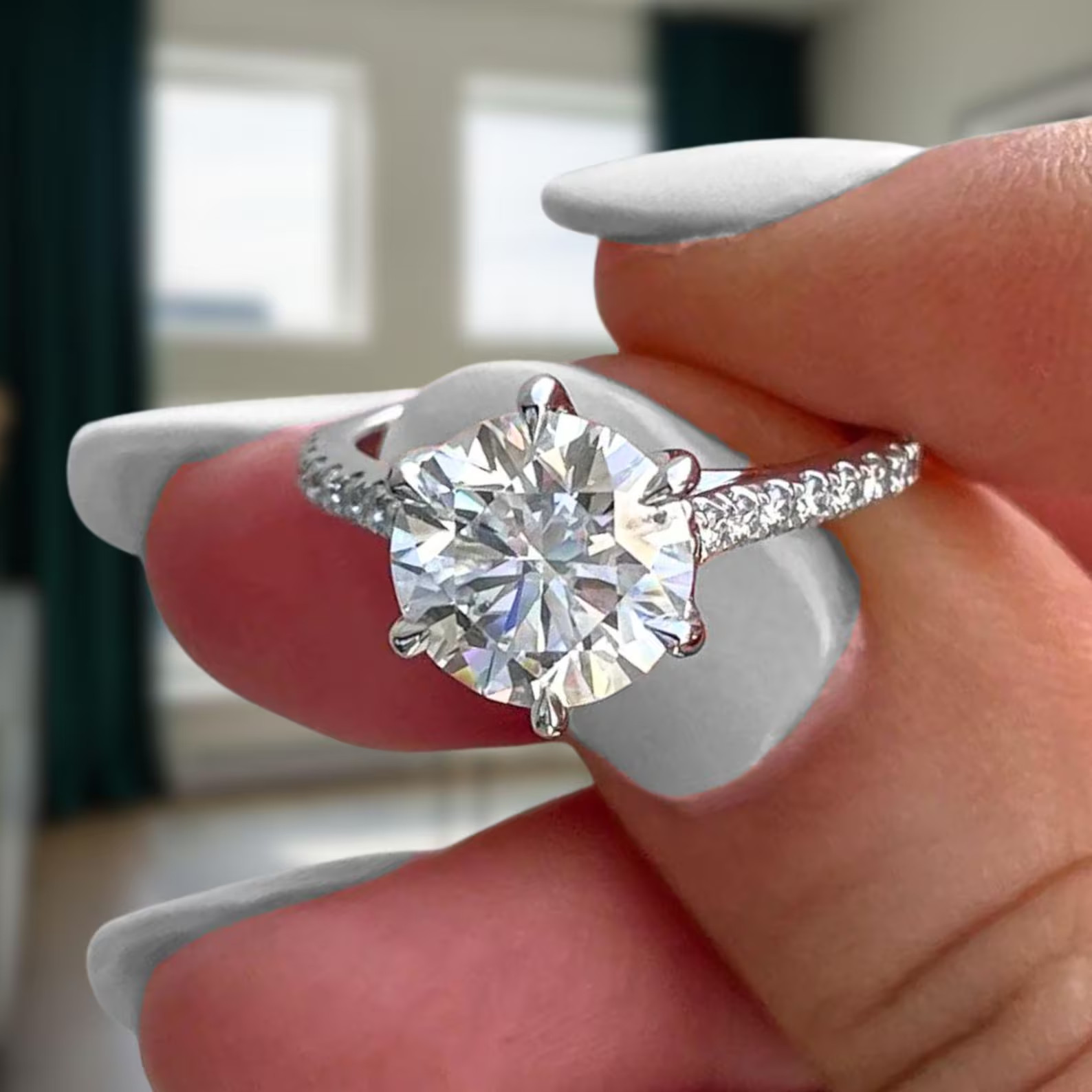 Rare 3.70 Ct Certified \