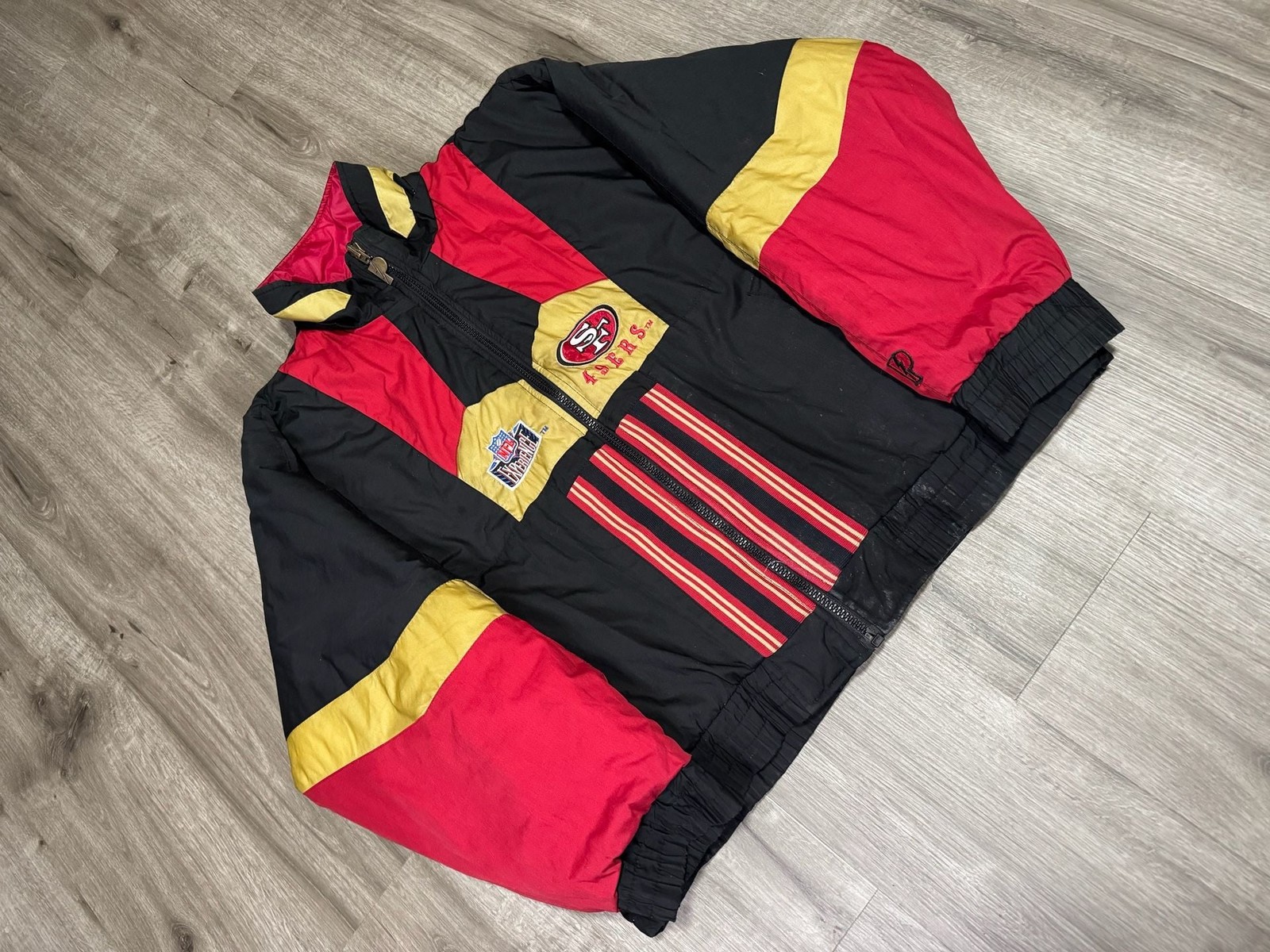 Vintage 90s Pro Player San Francisco 49ers NFL Jacket XL