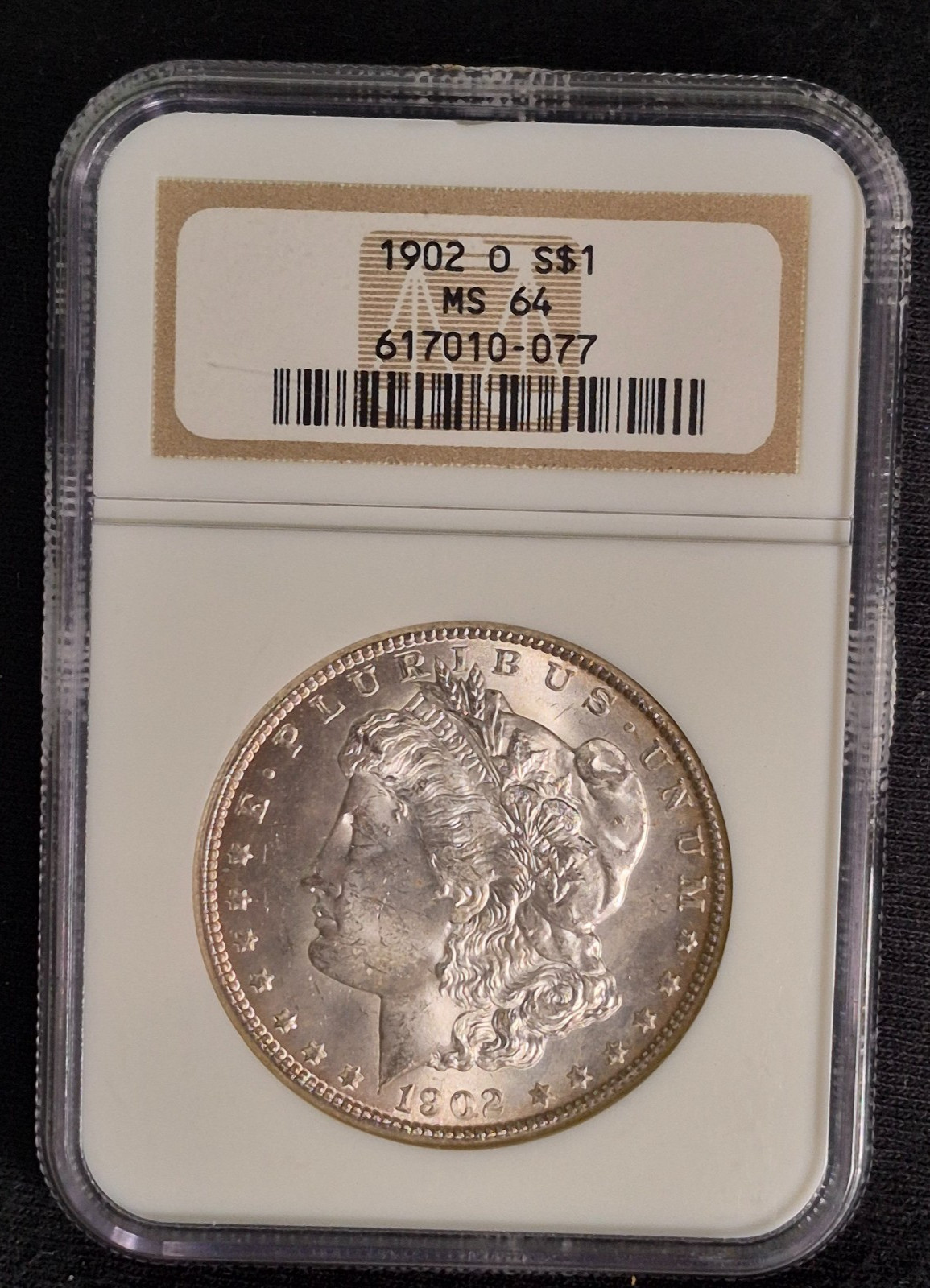 1902 O Morgan Silver Dollar MS64 NGC $1 Coin 90% Silver