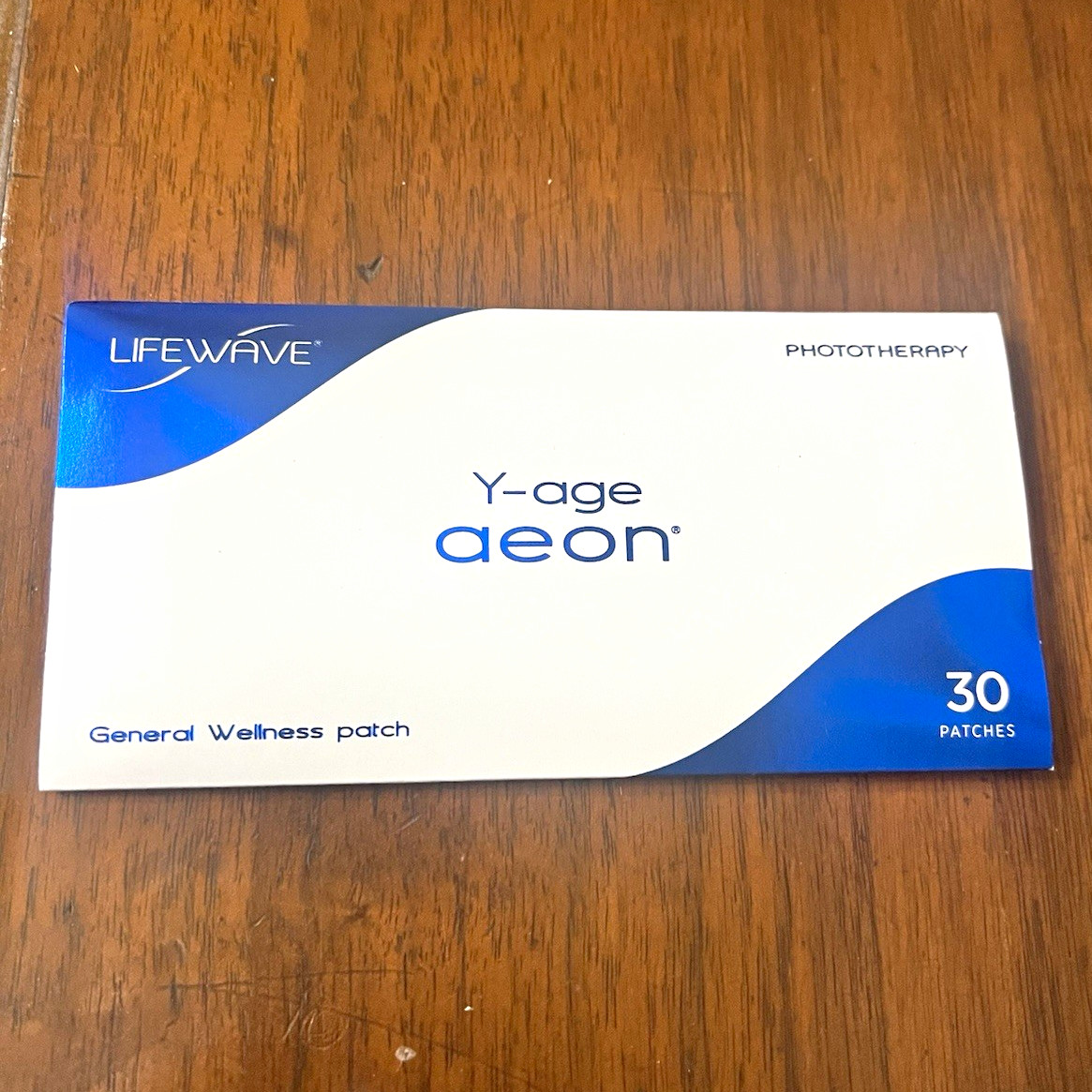 LifeWave Y-age aeon Phototherapy Wellness Patch 30ct White/Blue LifeWave Y-age aeon Phototherapy Wellness Patch 30ct White/Blue