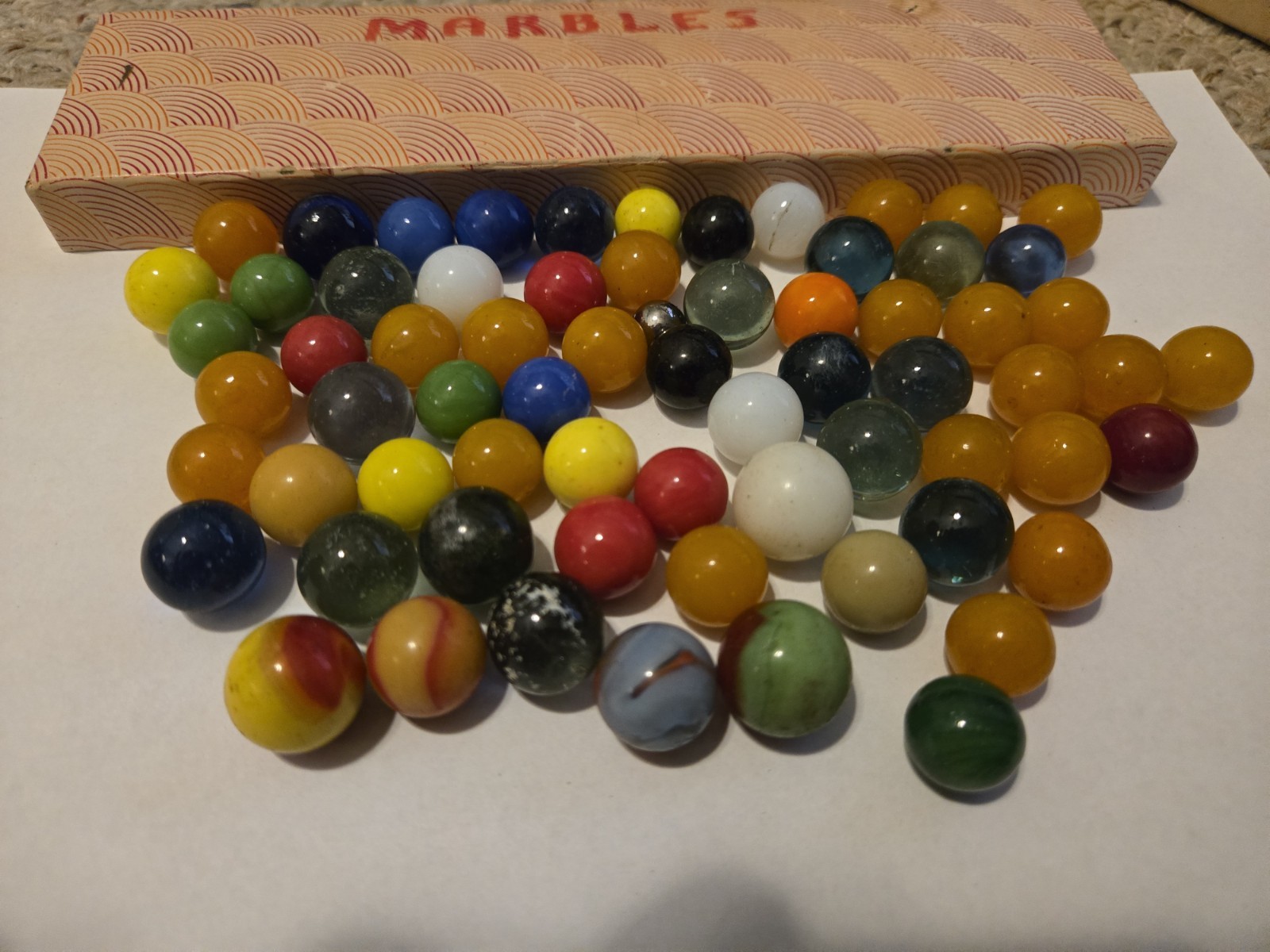 Grandpa\'s Old MARBLE collection 