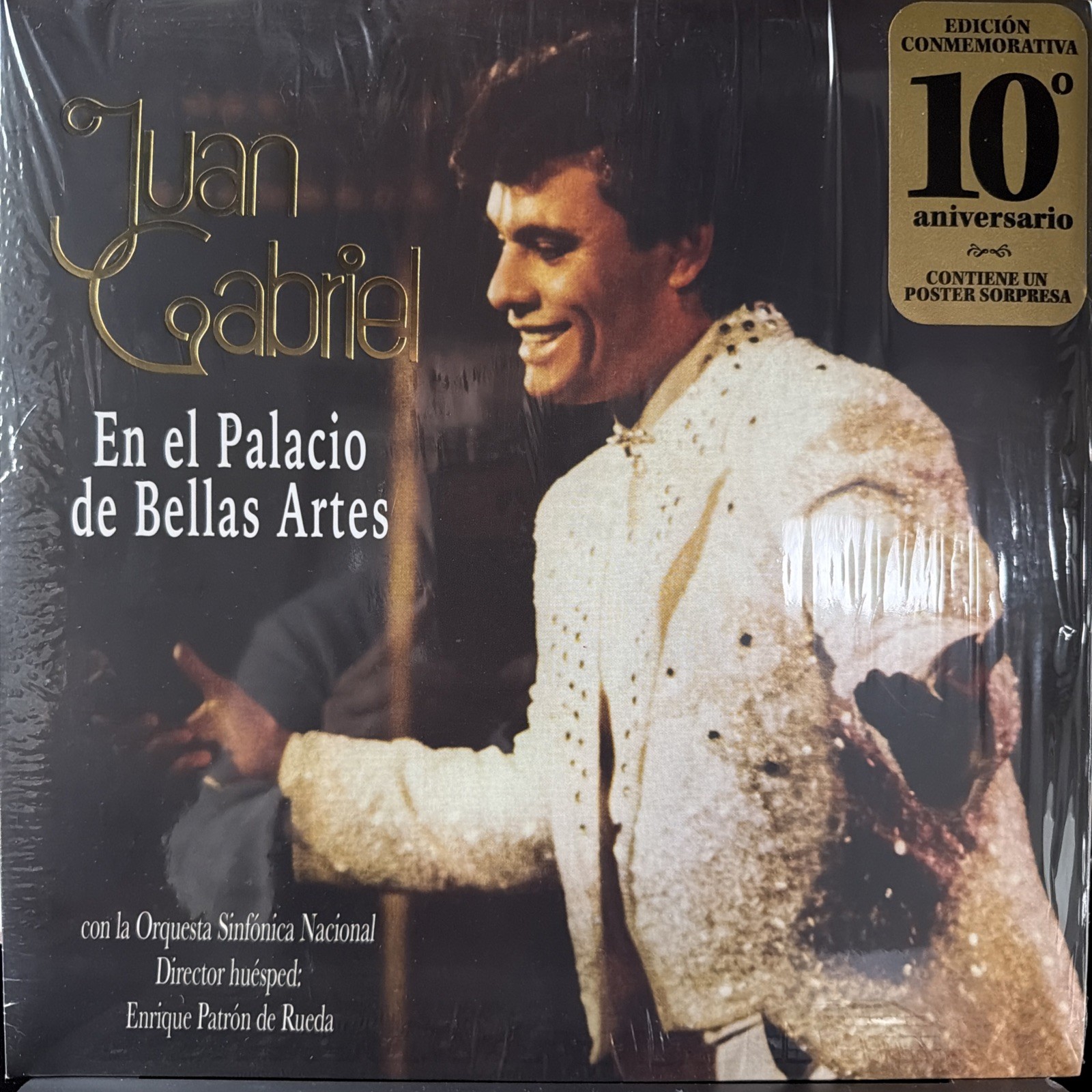 Juan Gabriel - En El Palacio De Bellas Artes (180g LP) Import New Sealed Vinyl Juan Gabriel - En El Palacio De Bellas Artes (180g LP) Import New Sealed Vinyl