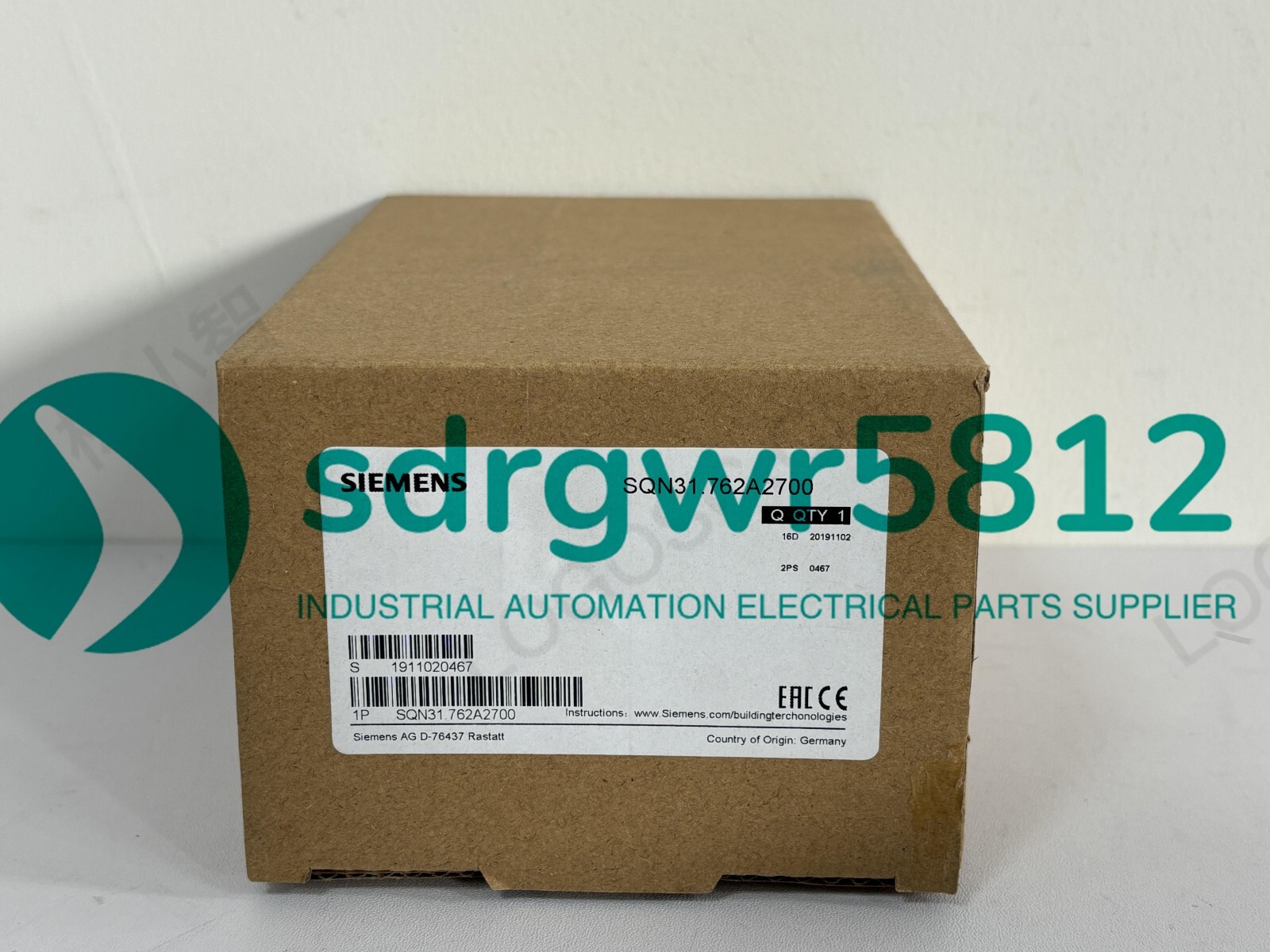 1pc Siemens  SQN31.762A2700   Servo Motor Damper Actuator