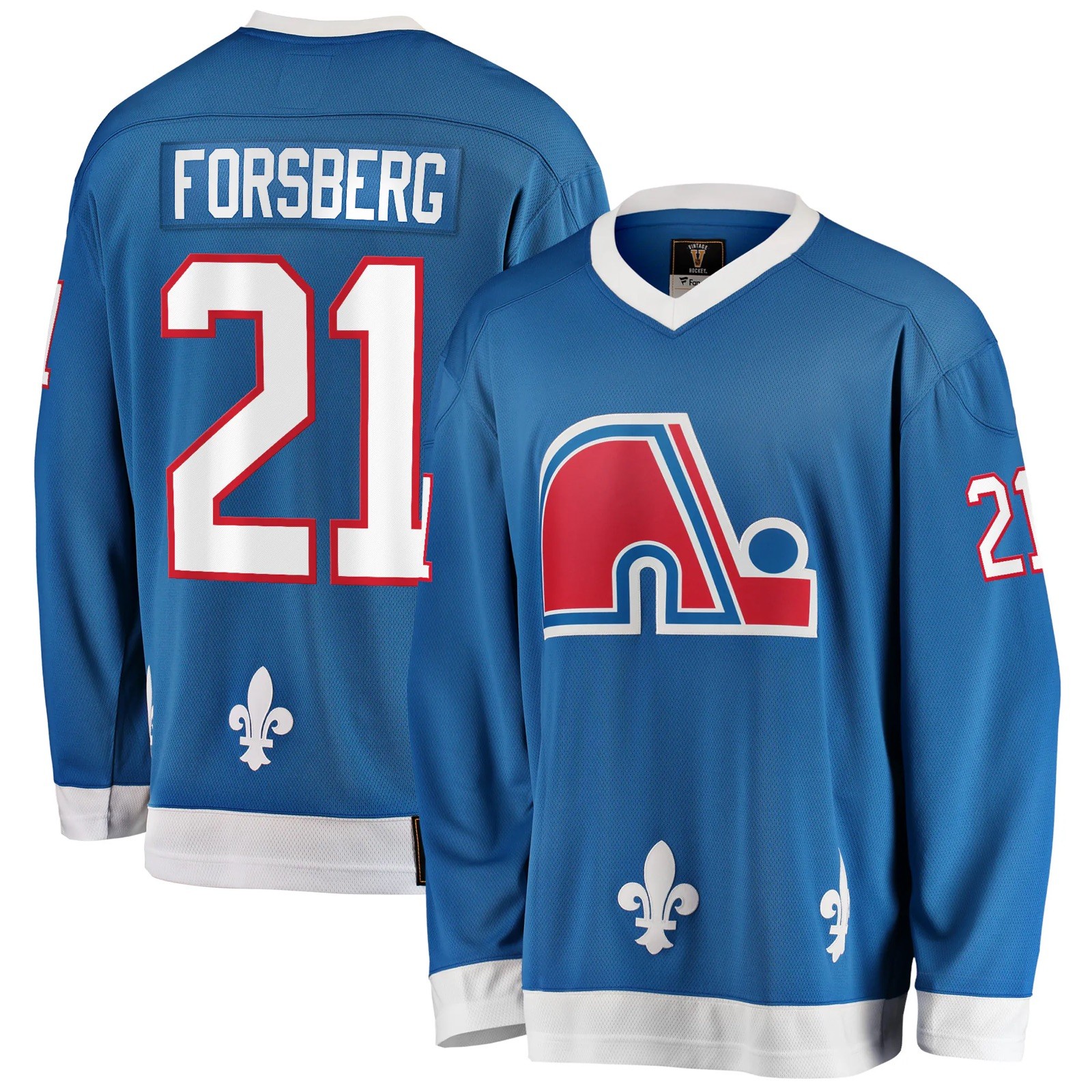 FANATICS NHL Quebec Nordiques Peter Forsberg #21 Hockey Jersey *BRAND NEW* FANATICS NHL Quebec Nordiques Peter Forsberg #21 Hockey Jersey *BRAND NEW*