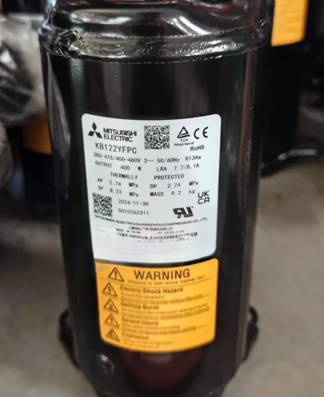 KB122YFPC 1PCS Brand New FOR Mitsubishi KB122YFPC Compressor
