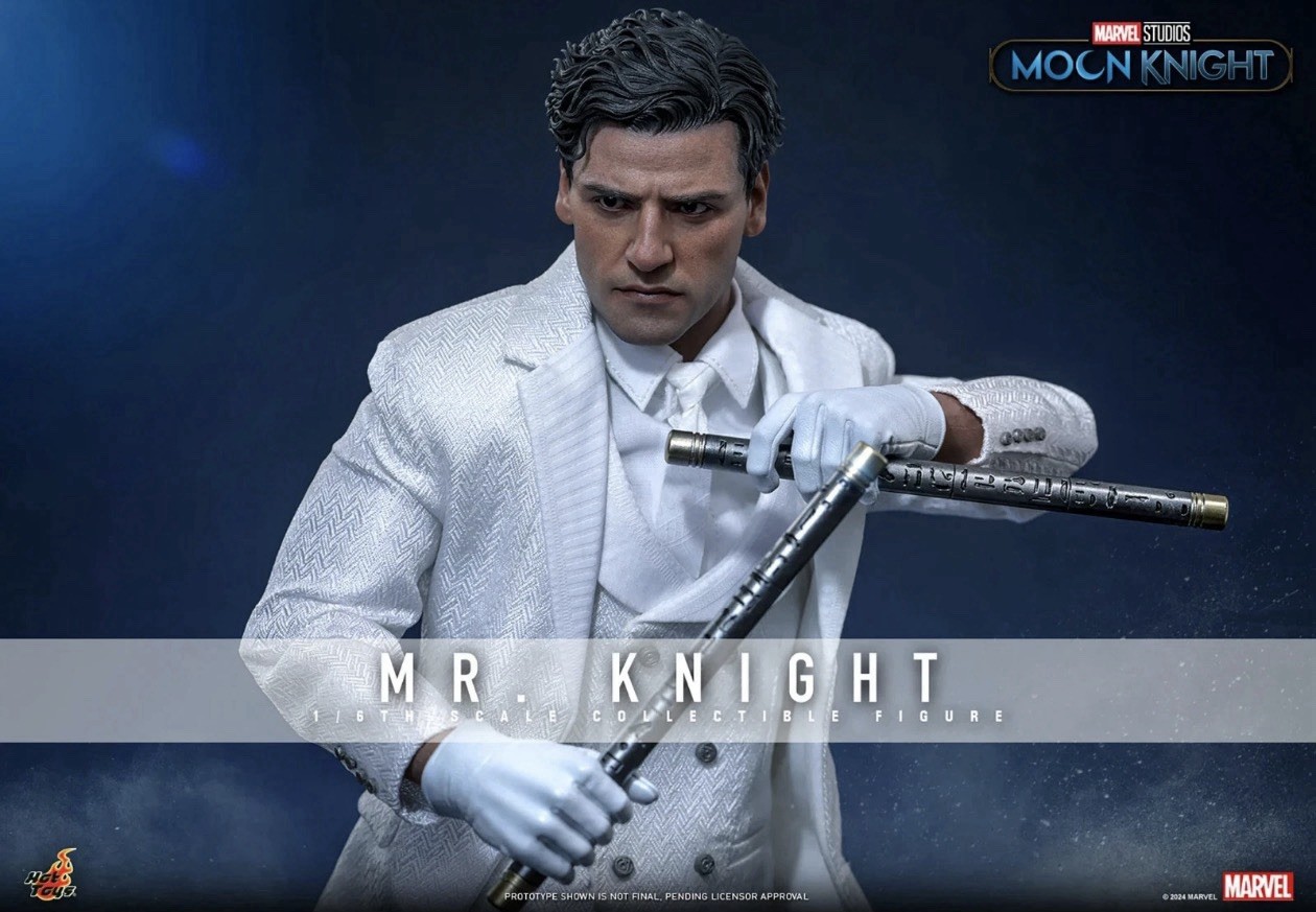 Hot Toys 1/6 Scale Figure Moon Knight MR. KNIGHT TMS139 Marvel BRAND NEW