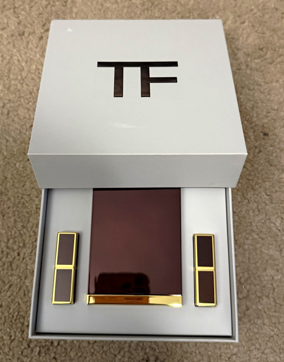 Tom Ford Makeup Gift Set Box with 3 Lipsticks - Lipstick Set of 3