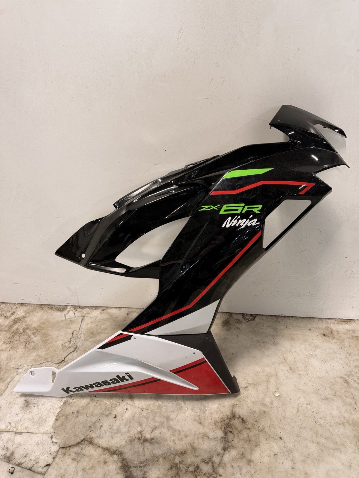 2022 19-23 KAWASAKI ZX6R ZX636 RIGHT SIDE BODY FAIRING COWL PANEL BODYWORK OEM