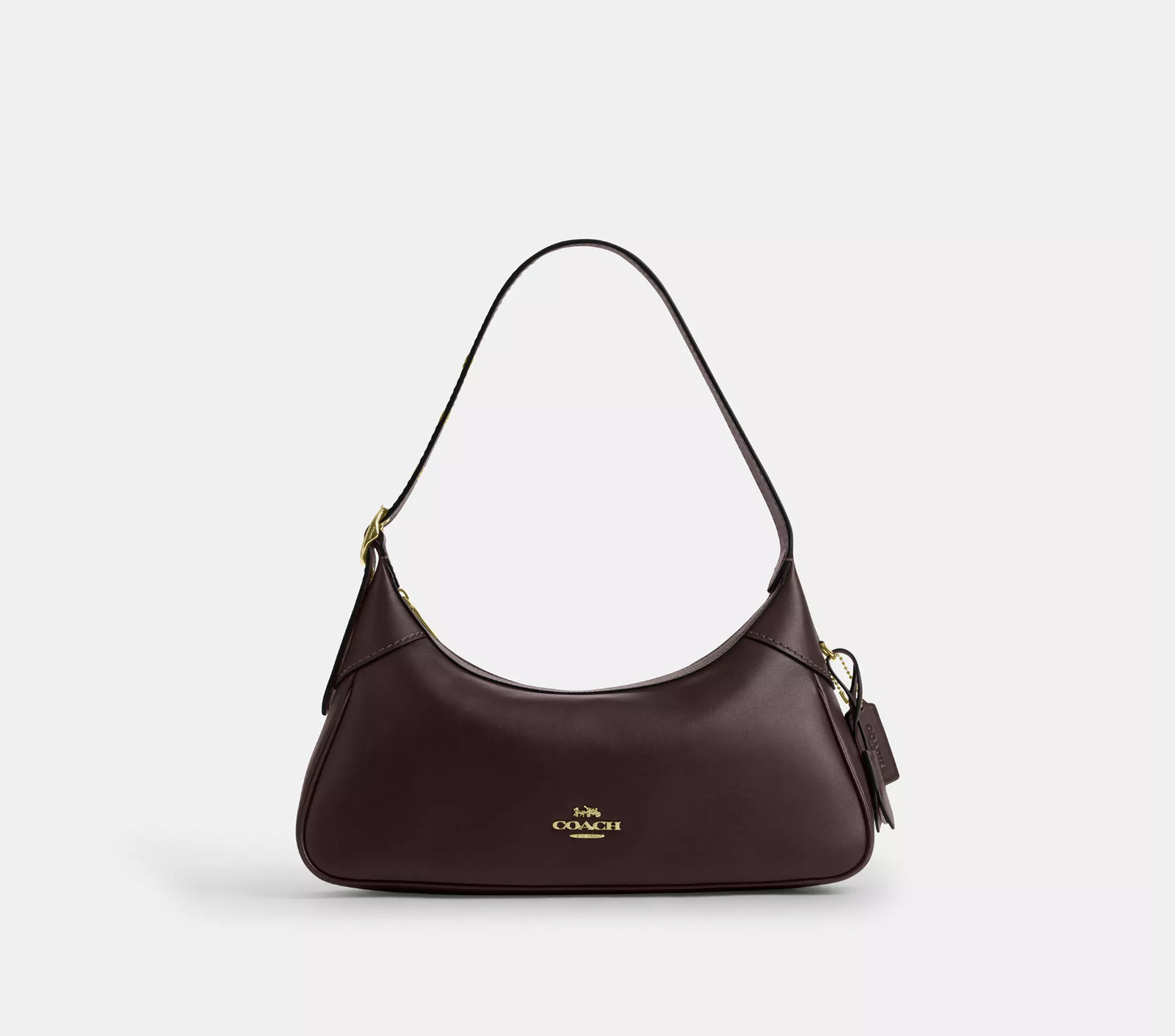Coach Outlet Ella Small Shoulder Bag Espresso CDV35 IMXAL New