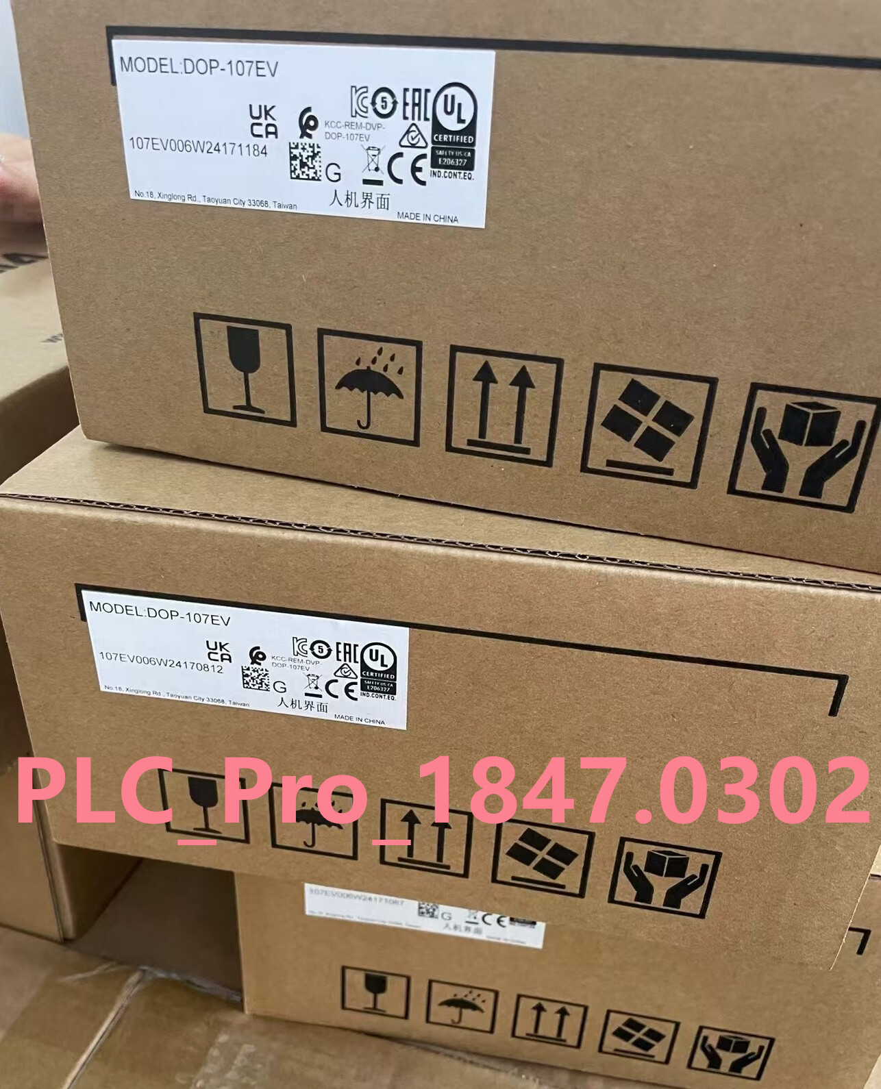 1PCS Brand New Delta DOP-107EV HMI Touch Screen 7inch DOP-107EV  Fast ship