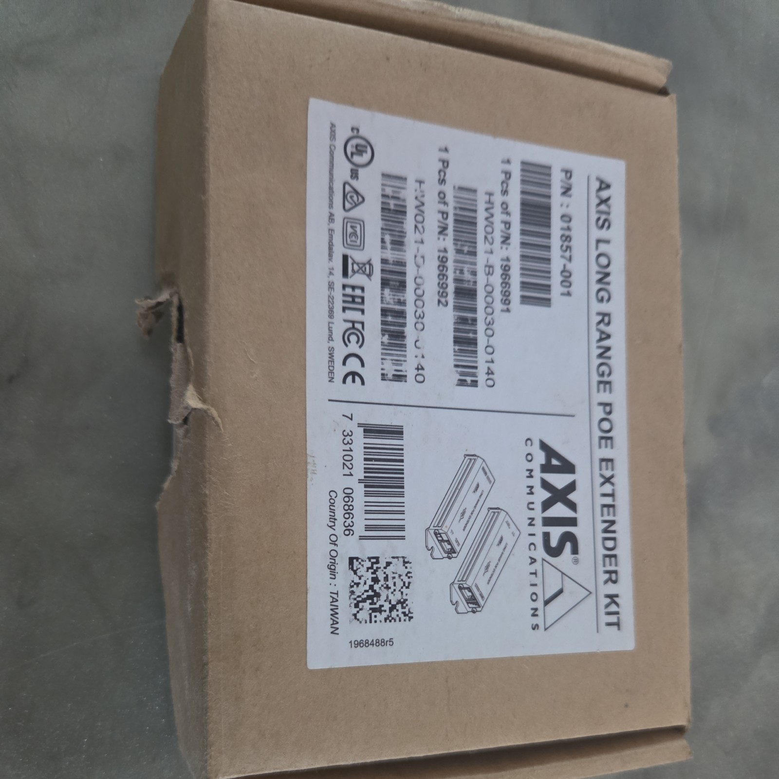 AXIS LONG RANGE POE EXTENDER KIT 01857-001