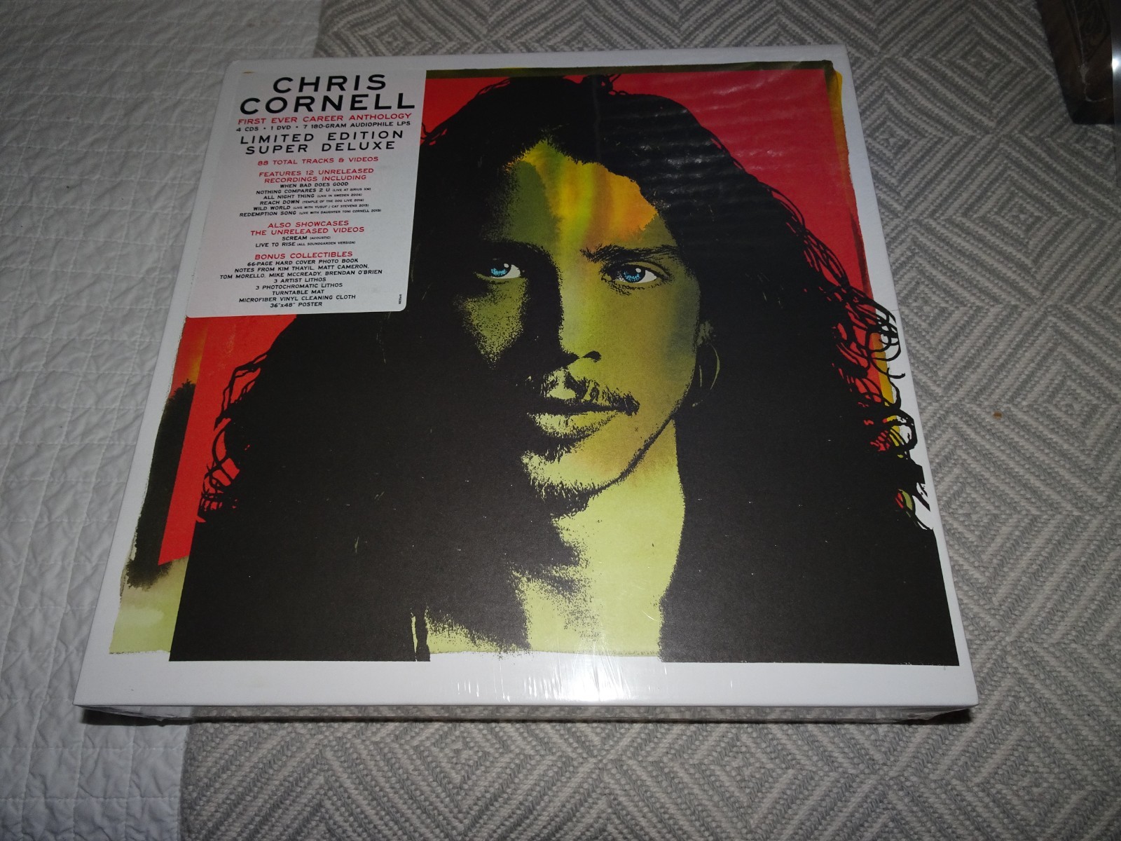 Chris Cornell Limited Edition Super Deluxe LP cd box set NEW Soundgarden