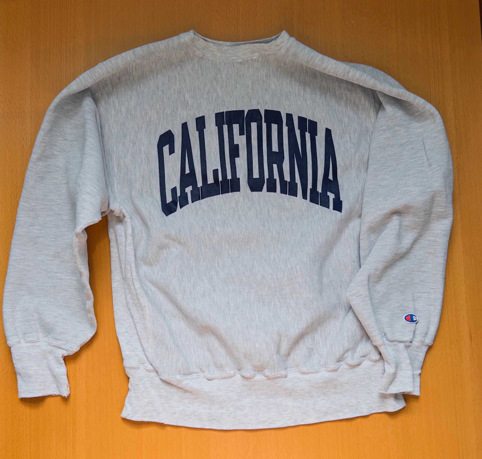 Champion Reverse Weave 90s LARGE Vintage California Cal MADE IN USA