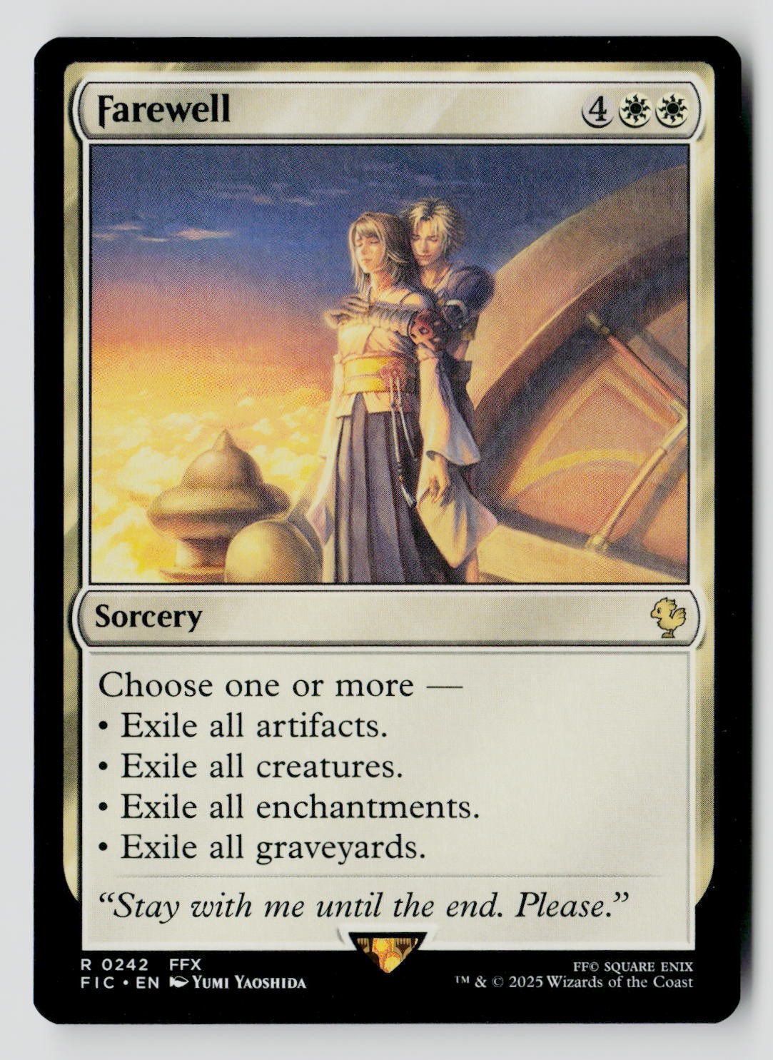 Farewell 242 R MTG FIC NM